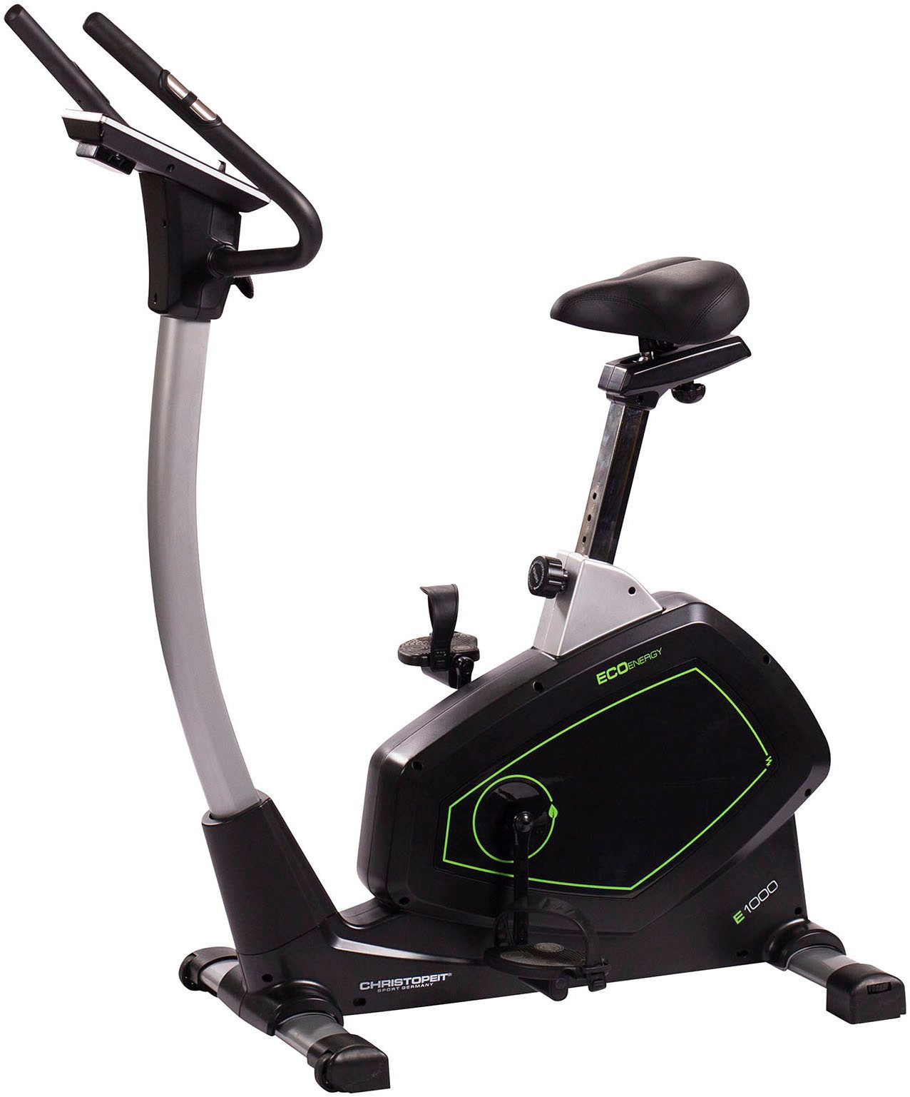 Christopeit Sport® Ergometer Eco 1000 Swinggewicht ca. 10 kg, 24 weerstandsniveaus