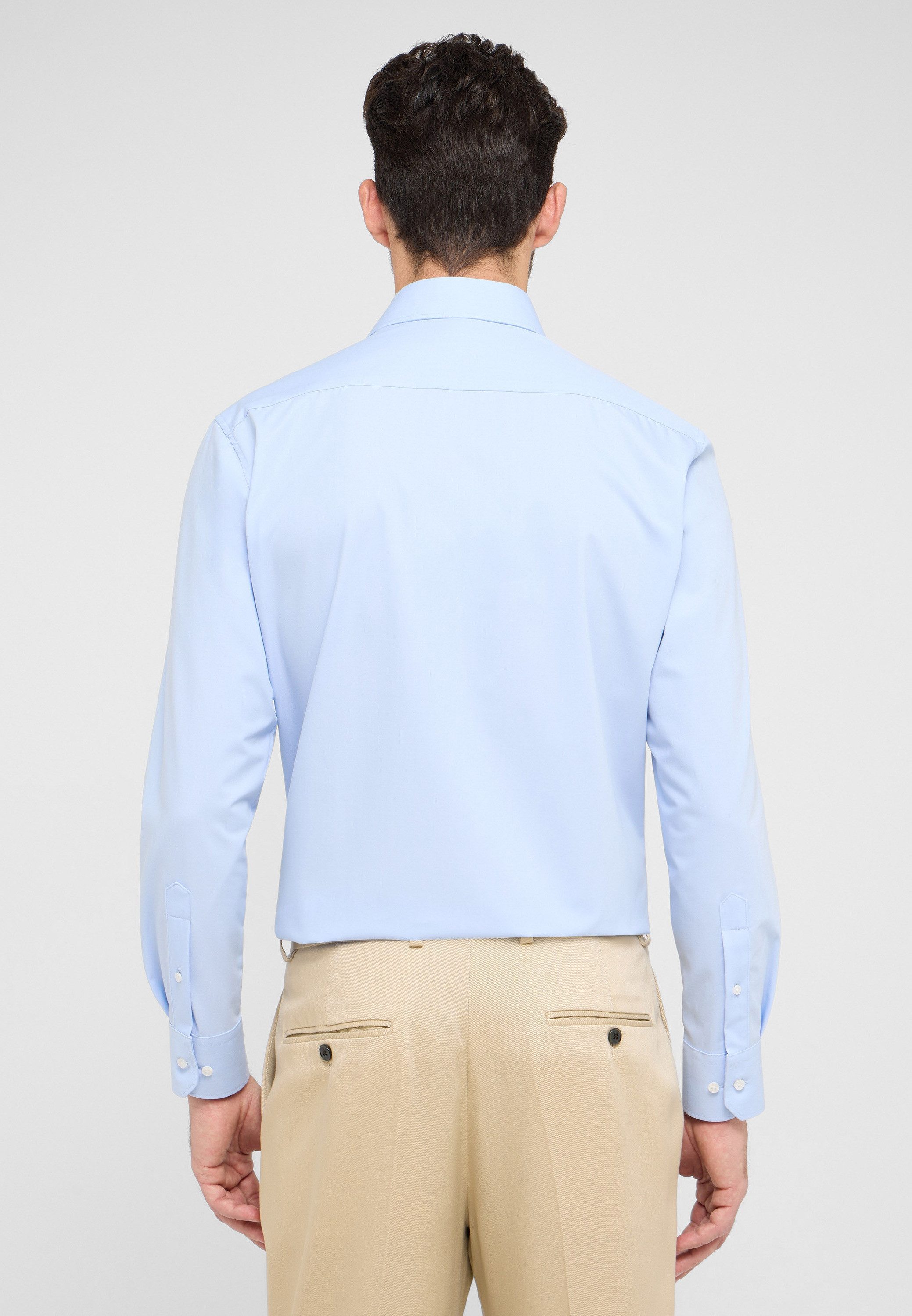 Eterna Overhemd met lange mouwen MODERN FIT NON IRON (strijkvrij)