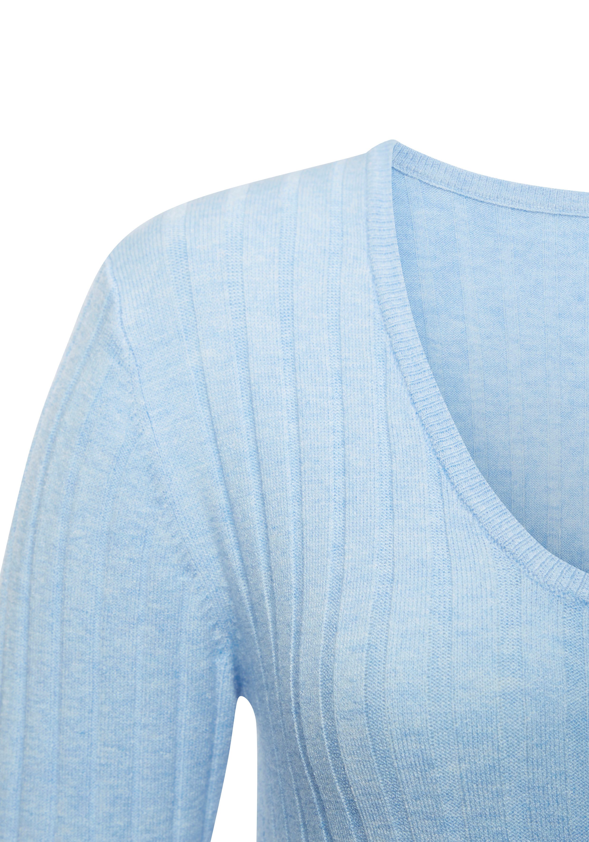 French Connection Gebreide jurk met licht uitlopende mouwen, loungewear