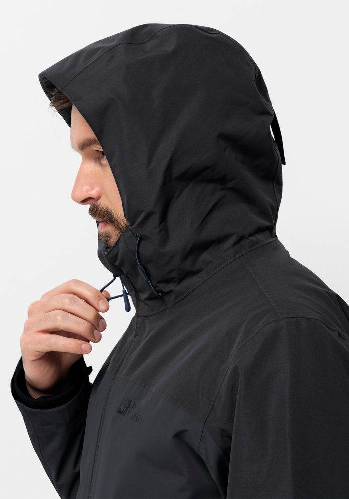 Jack Wolfskin Functioneel 3-in-1-jack GLAABACH 3-in-1 JKT M (2-delig)