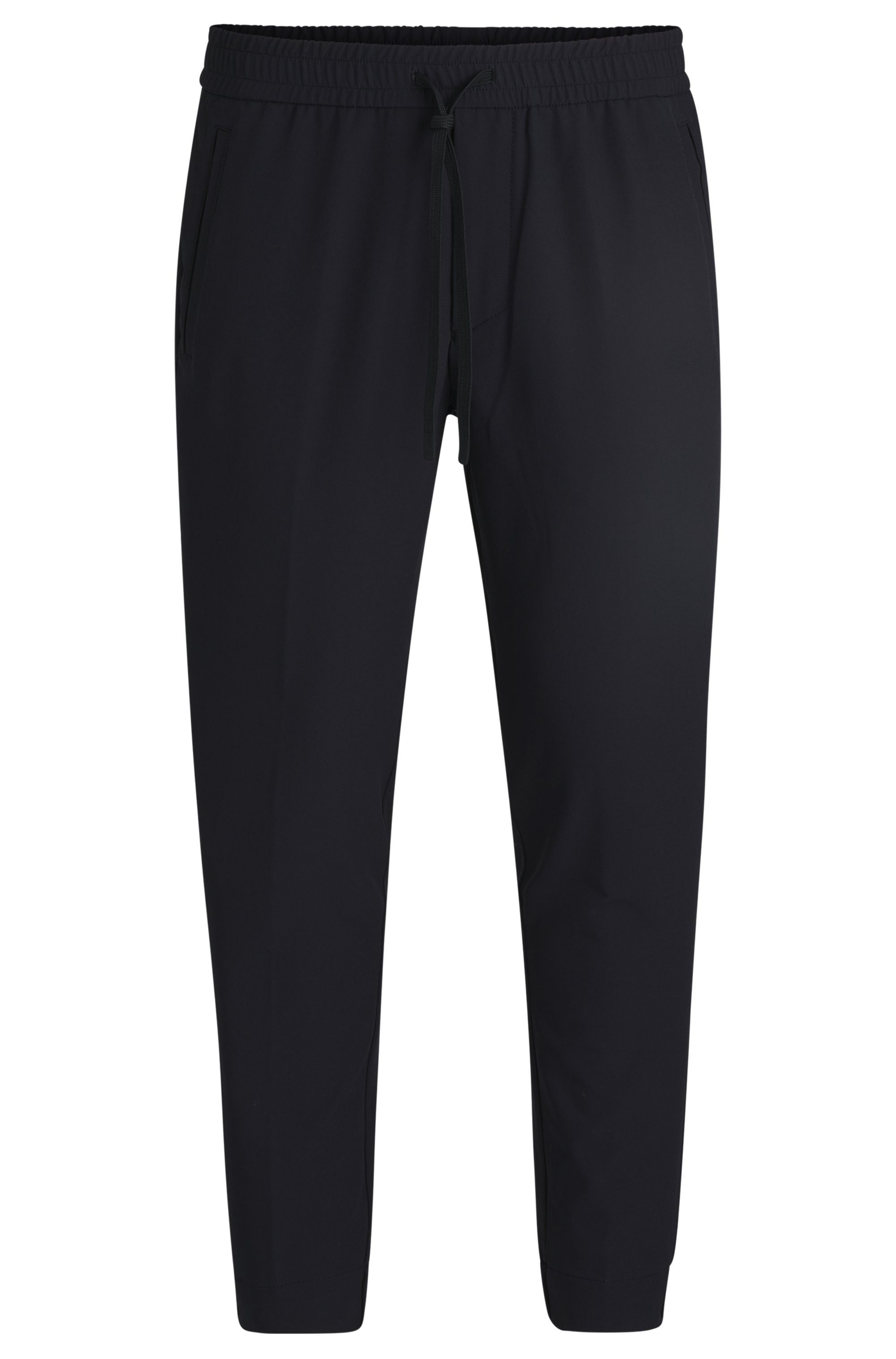 BOSS GREEN Stretchbroek T Flex met elastische band en rijgkoord