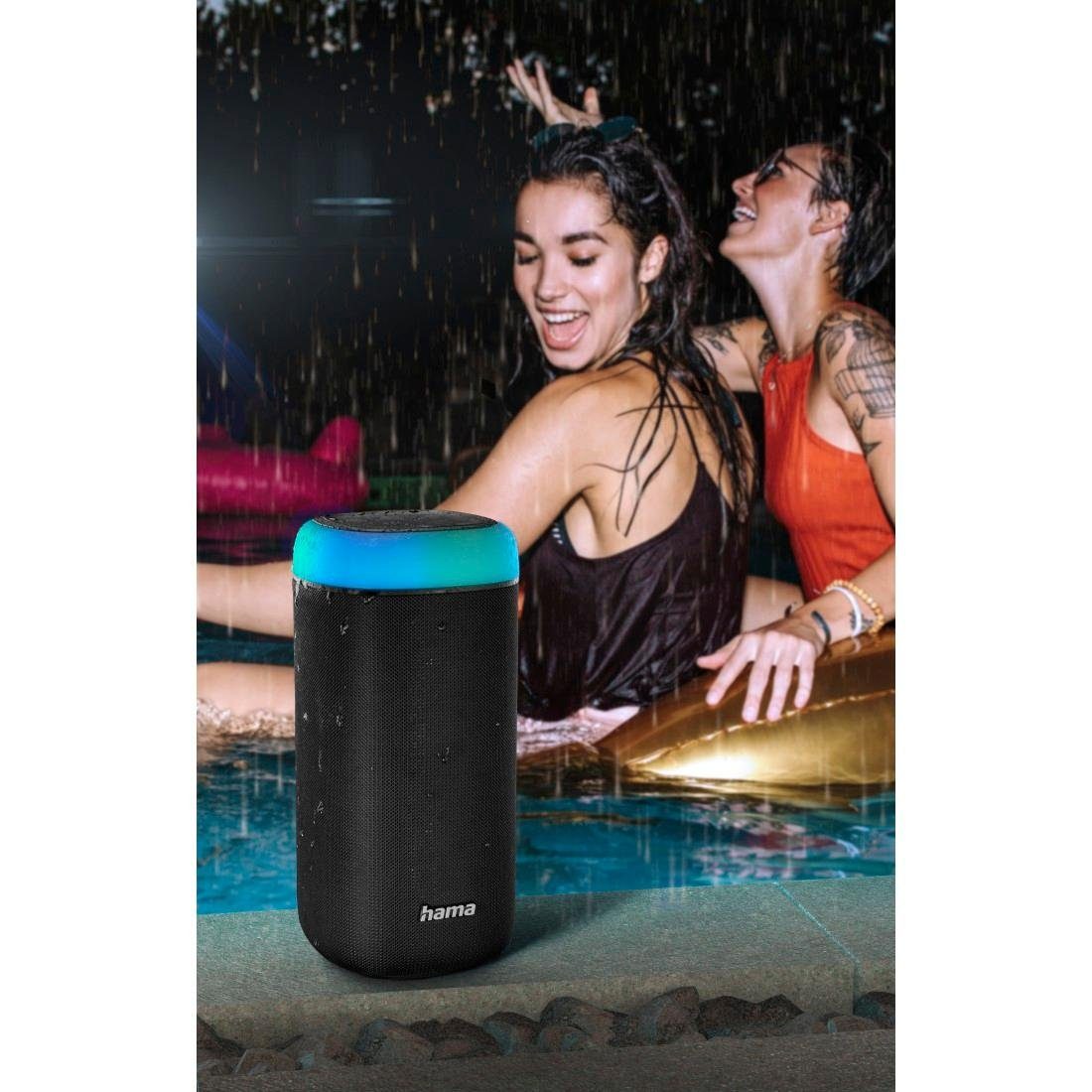 Hama Bluetooth luidspreker Bluetooth box led 30 W Xtra bas 360ᵒ geluid, waterdicht volgens IPX4