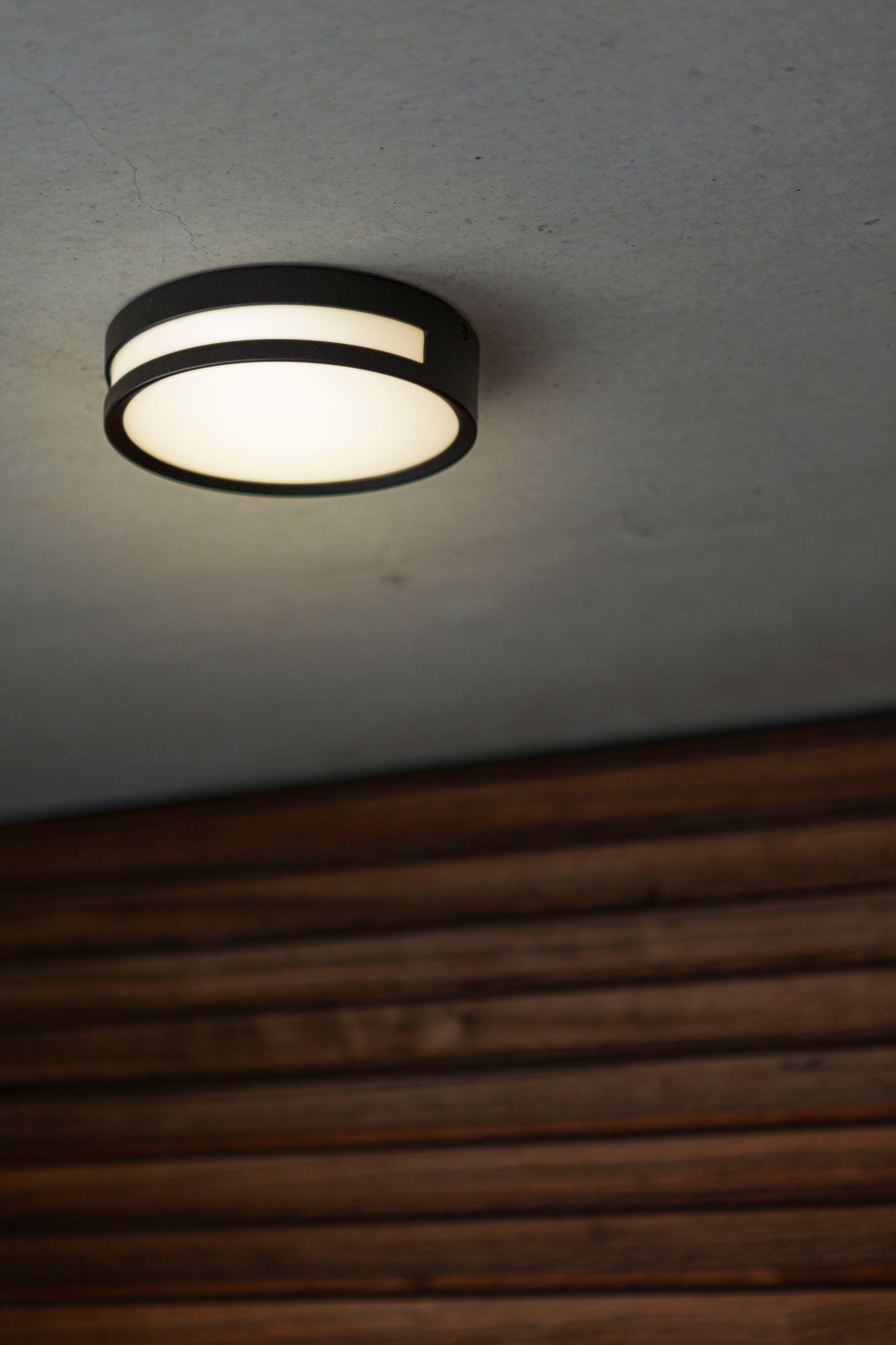 LUTEC Ledwandlamp voor buiten ROLA (1 stuk)