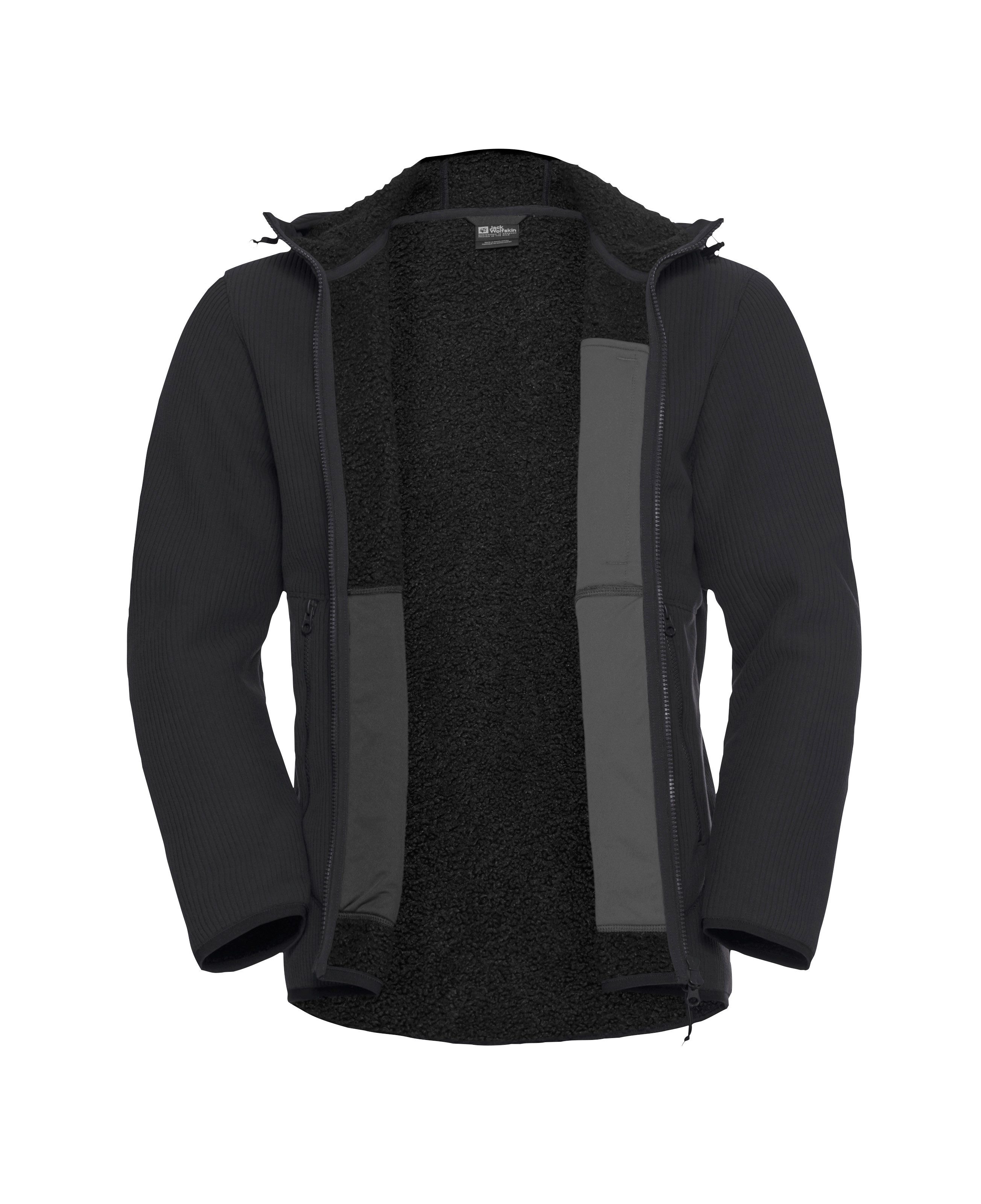 Jack Wolfskin Fleecejack LAKE RIDGE HOODED JKT M