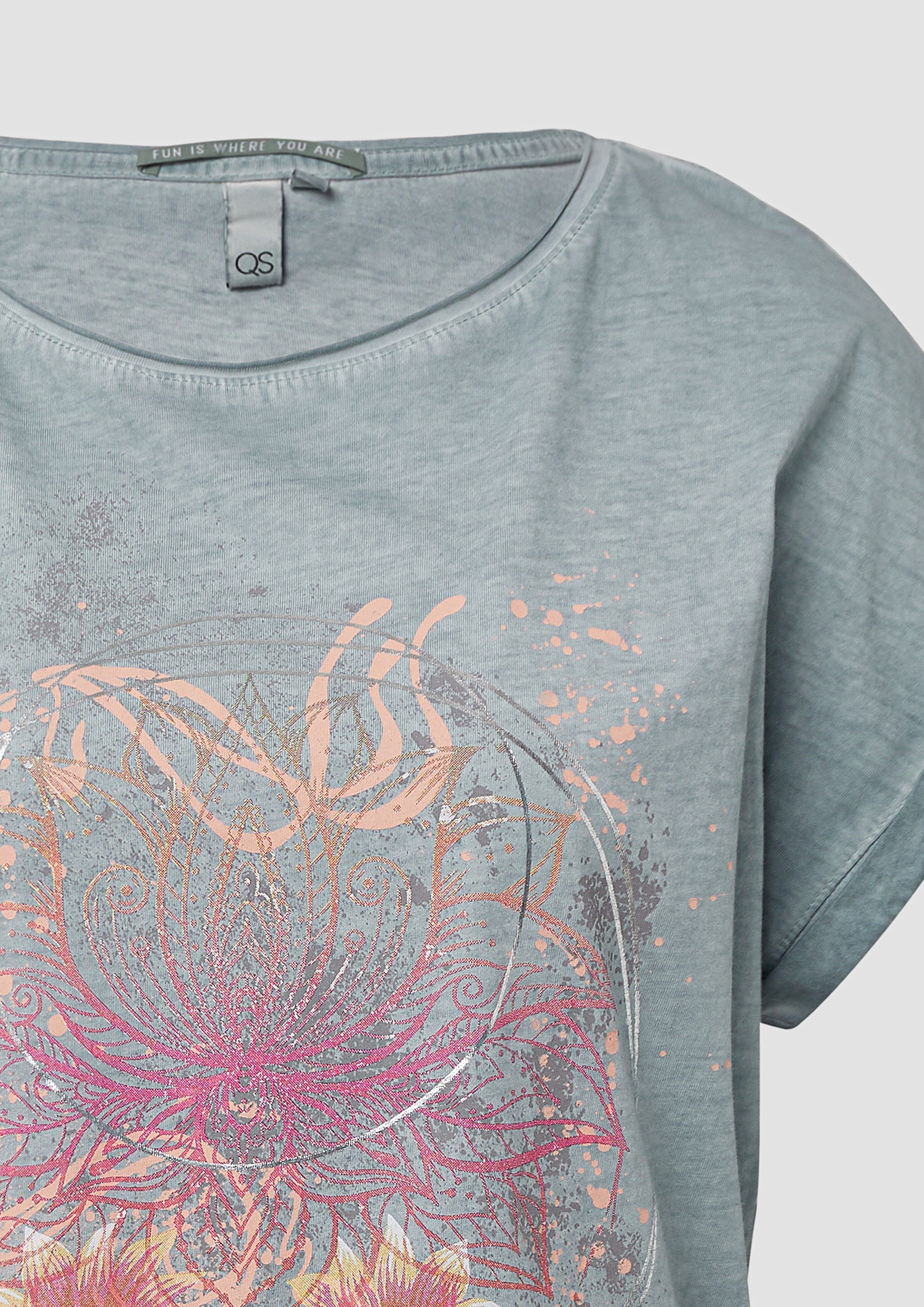Q/S designed by T-shirt met frontprint