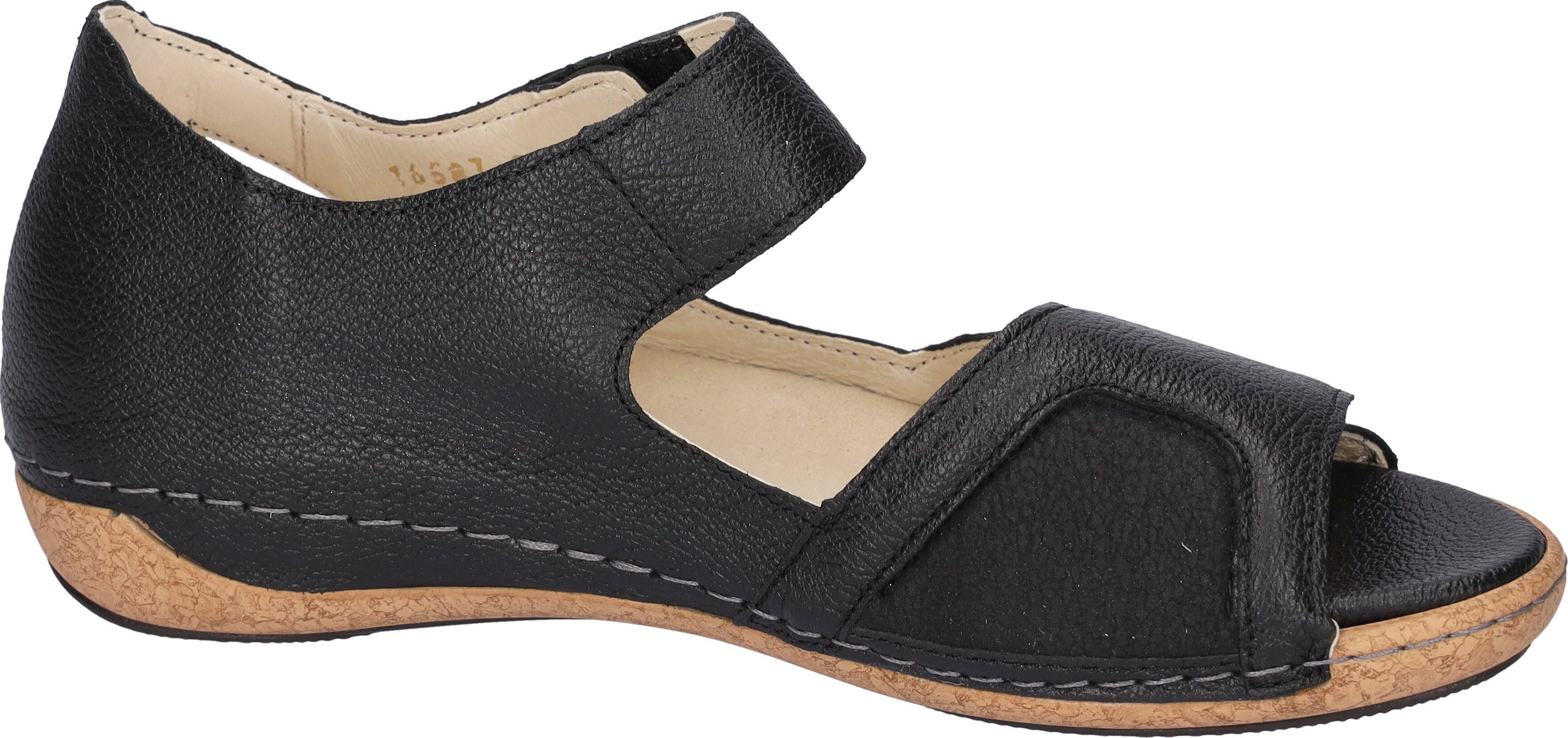 Waldläufer Sandalen HELIETT , zomerschoen, sandaal, sleehak, met orthotritt, h-breedte