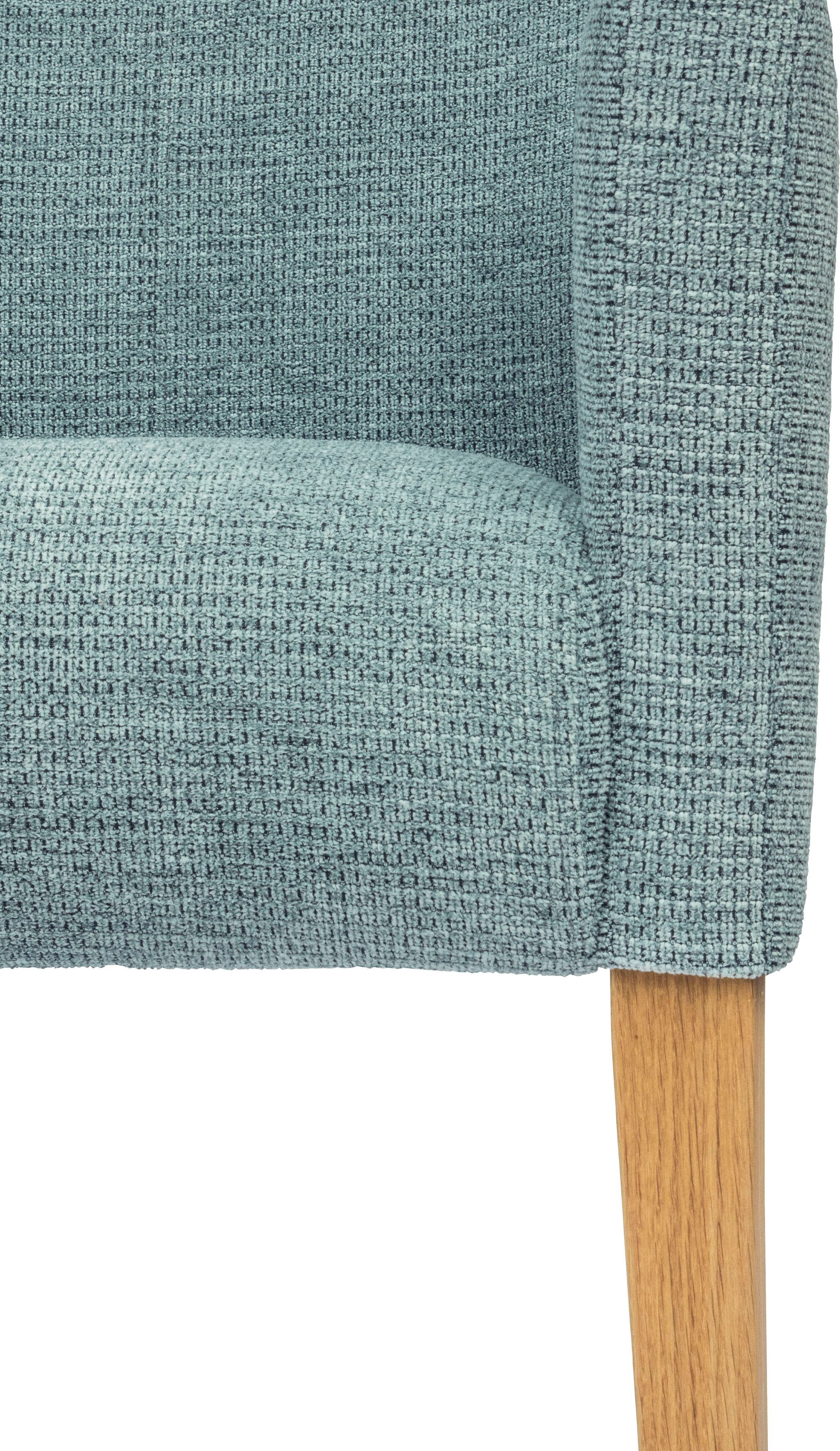 Home affaire Stoel met armleuningen King BESTSELLER! Eetkamerstoel met comfortabele bekleding, eetkamerstoel met armleuningen