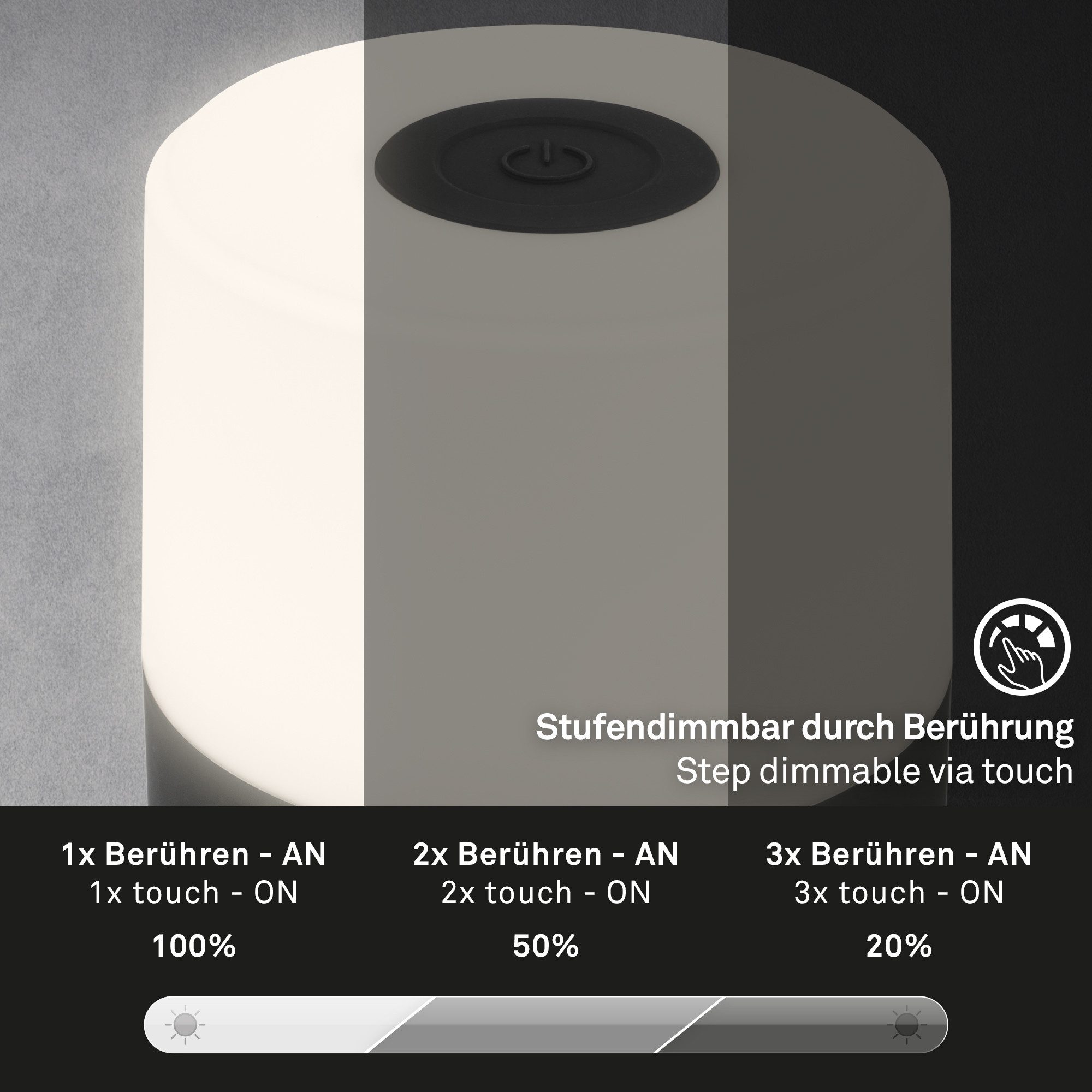 Briloner Leuchten Tafellamp SMAL