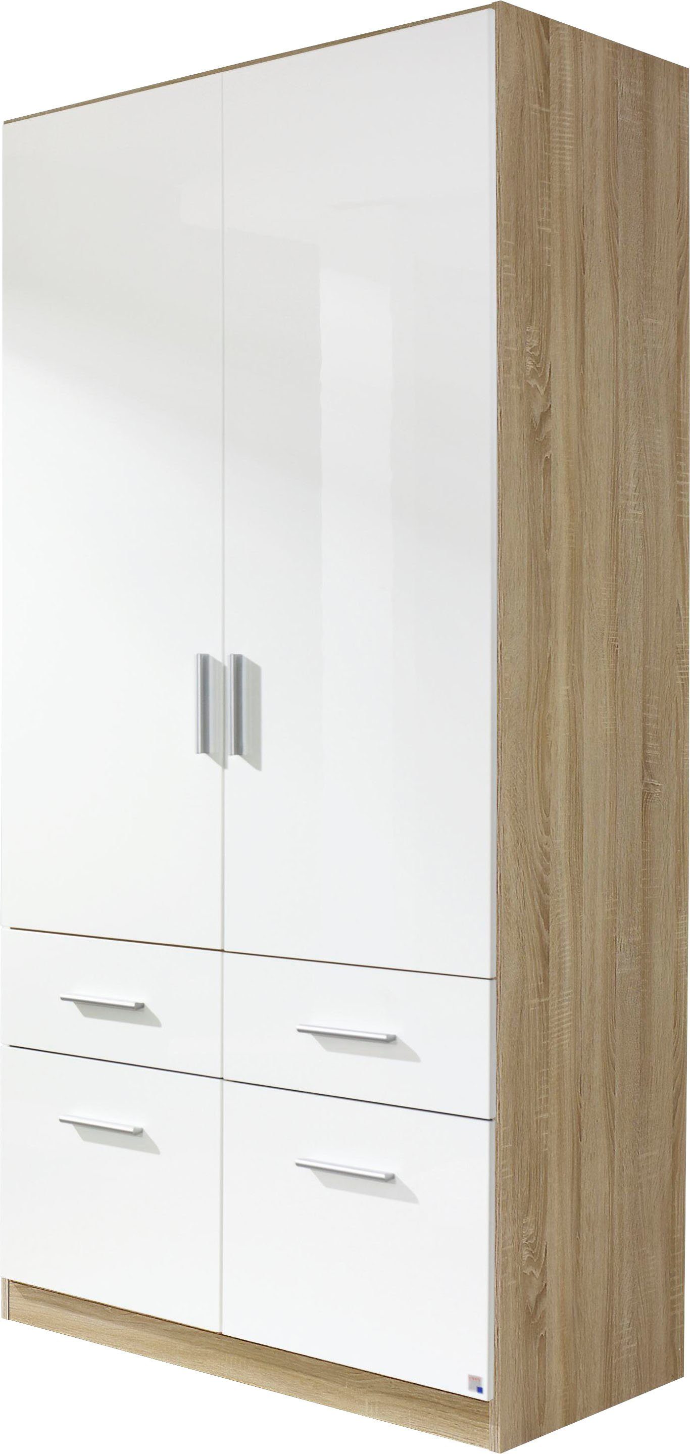 rauch Draaideurkast Kledingkast Kast Garderobe Slaapkamerkast CELLE in 4 breedtes en 2 hoogtes, optioneel met lades made in germany kledingkasten