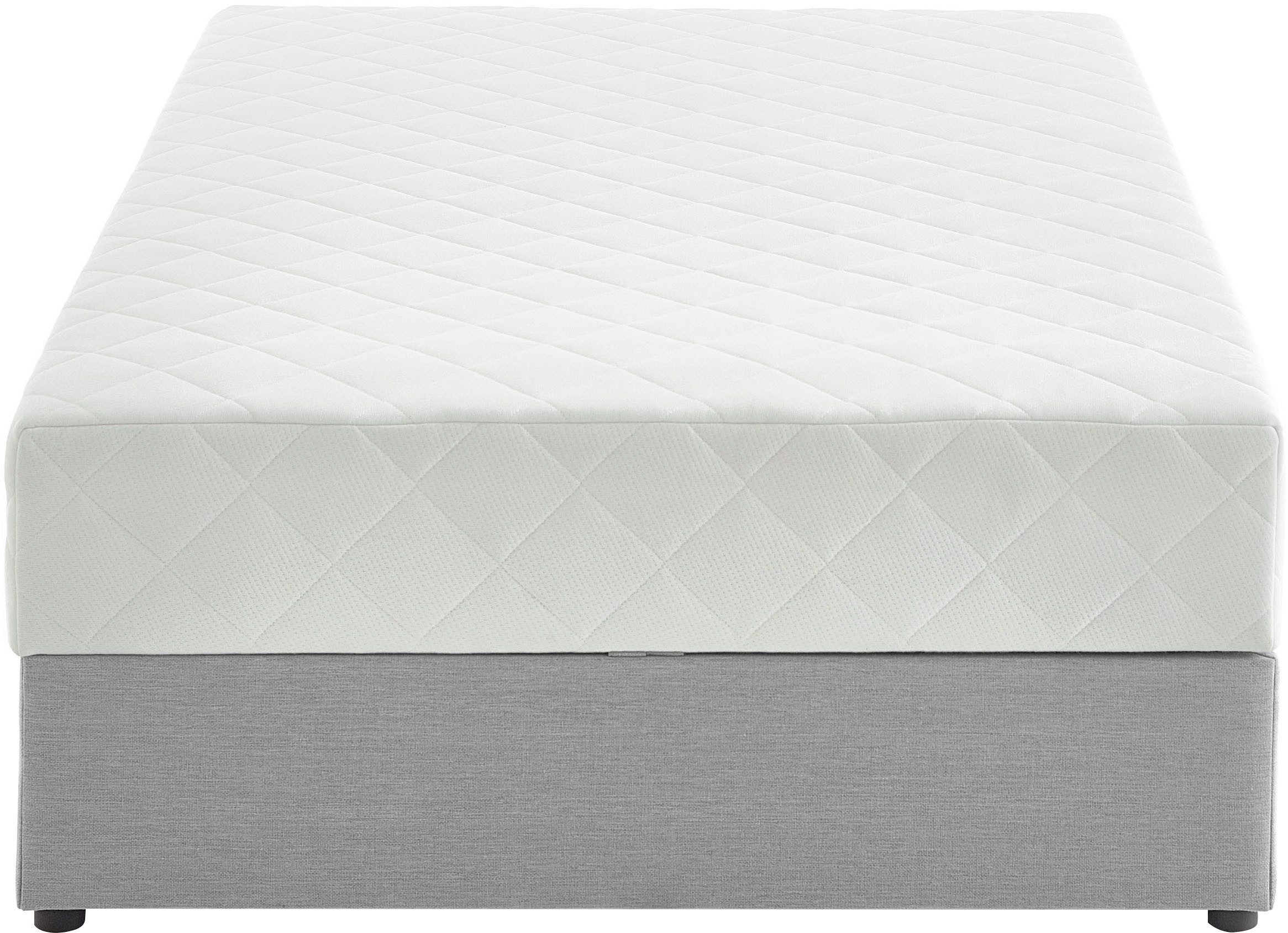ATLANTIC home collection Boxspring BELINA met pocketveringmatras en ruime bedlade