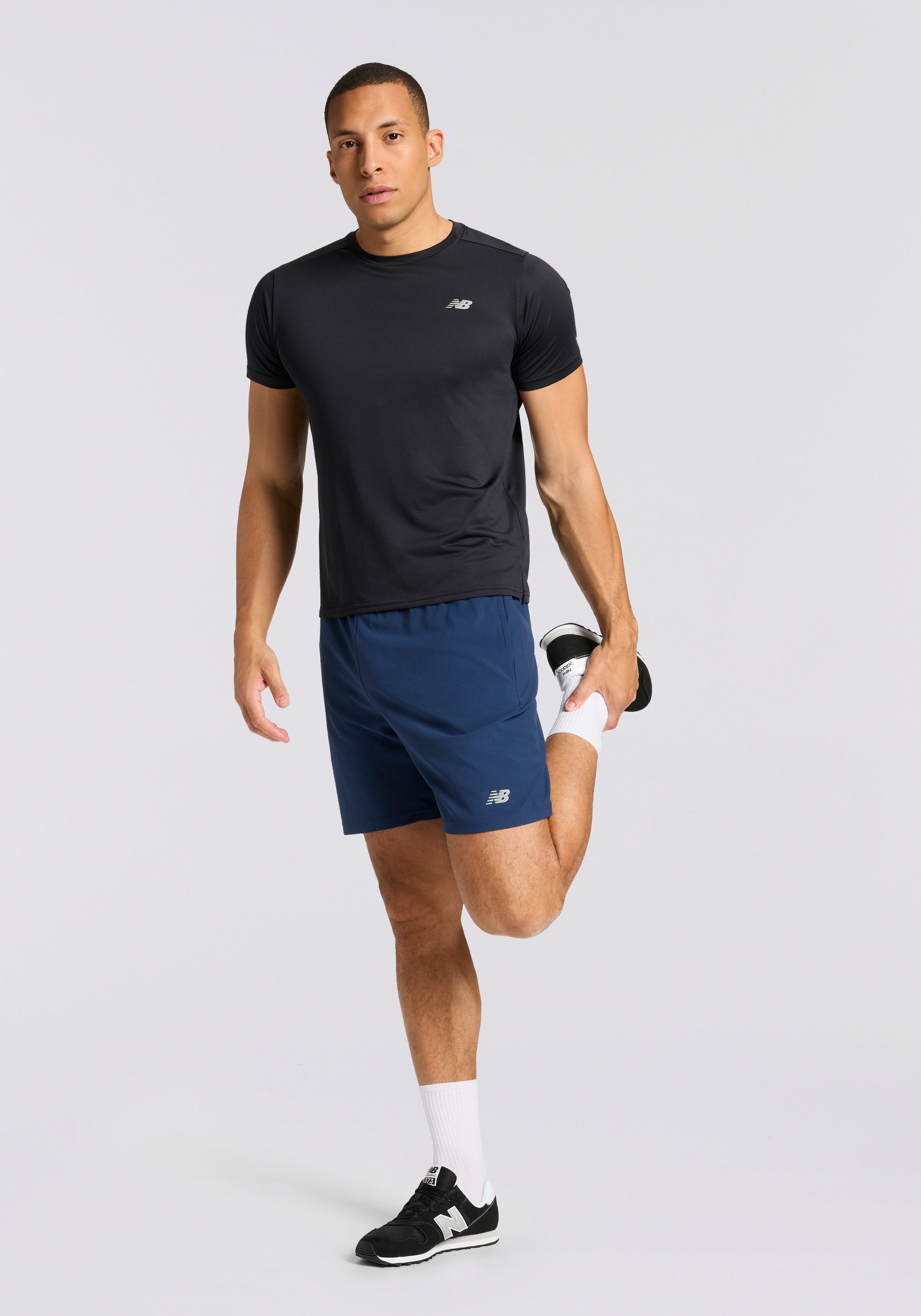 New Balance Runningshirt MENS RUNNING SS TOP