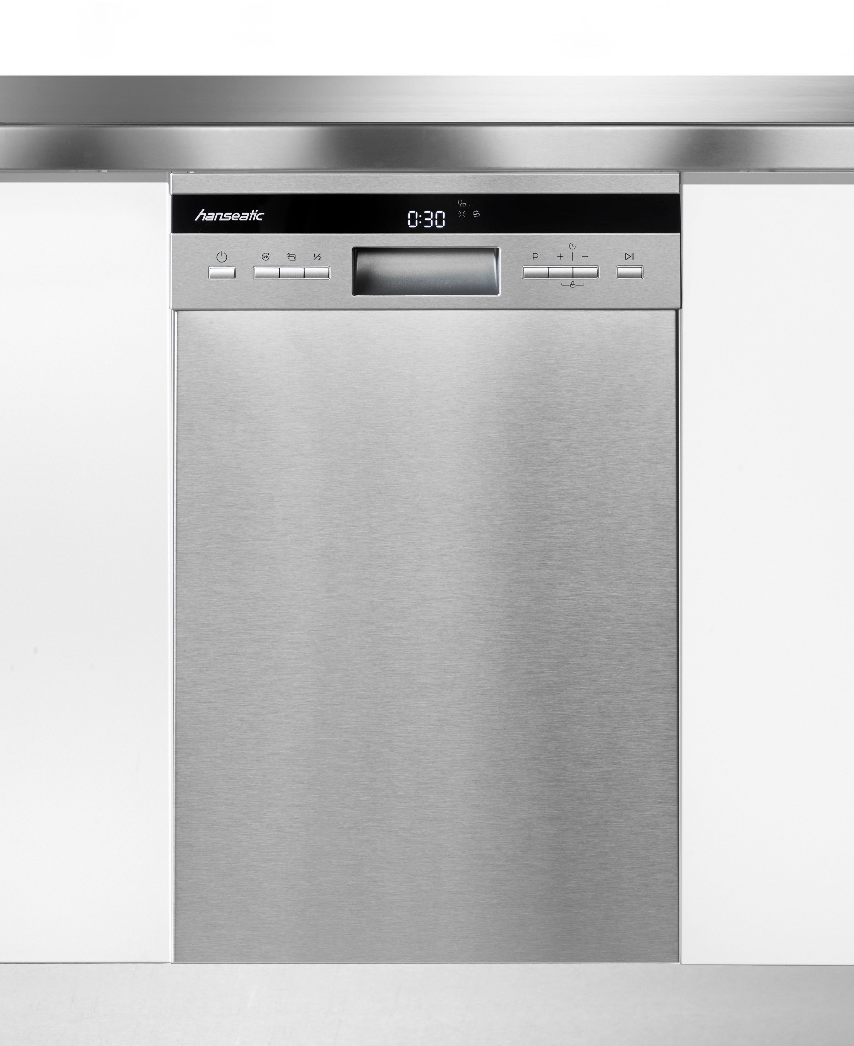 Hanseatic Onderbouwvaatwasser HGU4582D10J7736EI, 81,5 cm x 44,8 cm