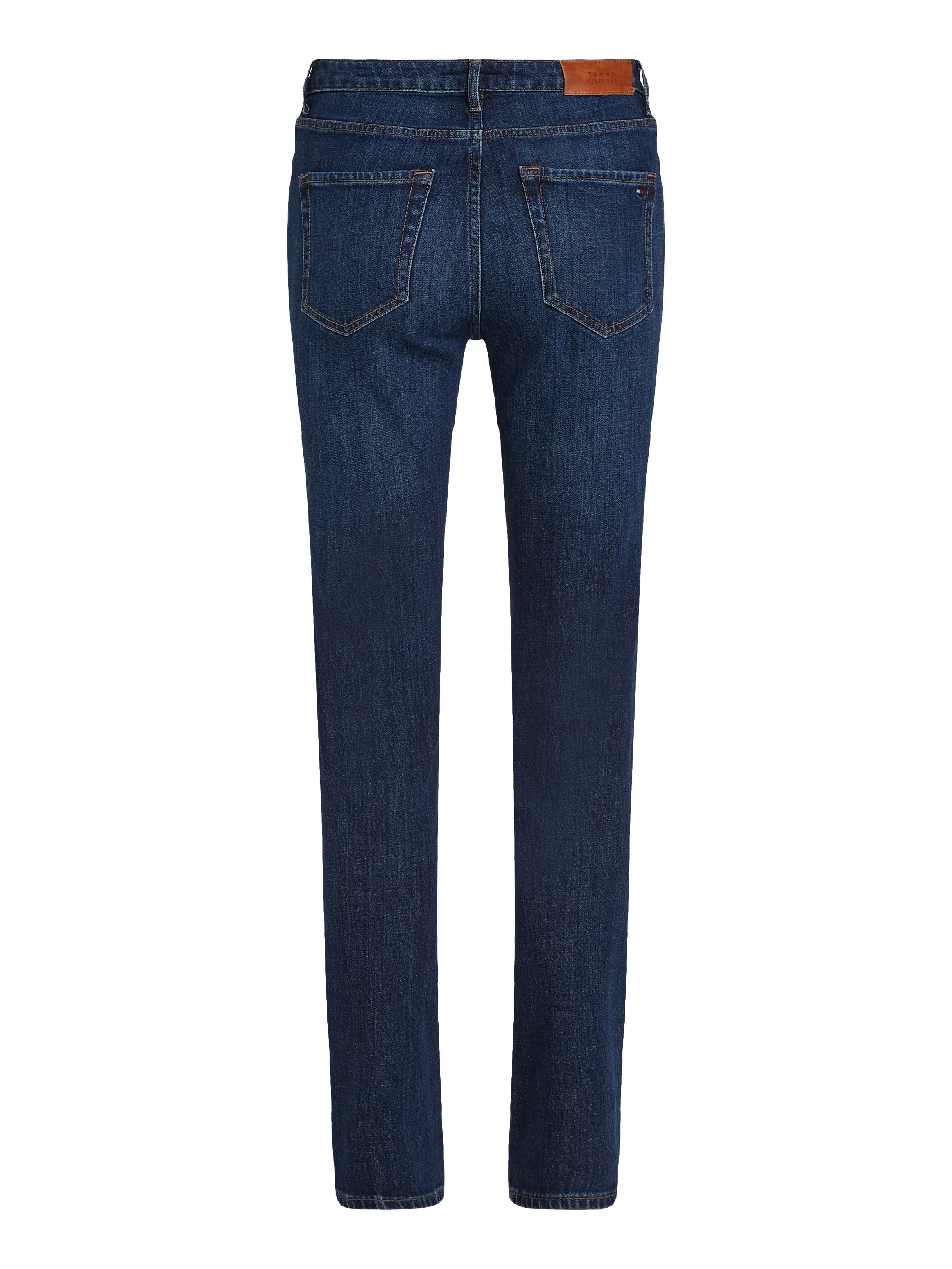 Tommy Hilfiger Slim fit jeans SLIM CIGARETTE HW A DARK BLUE