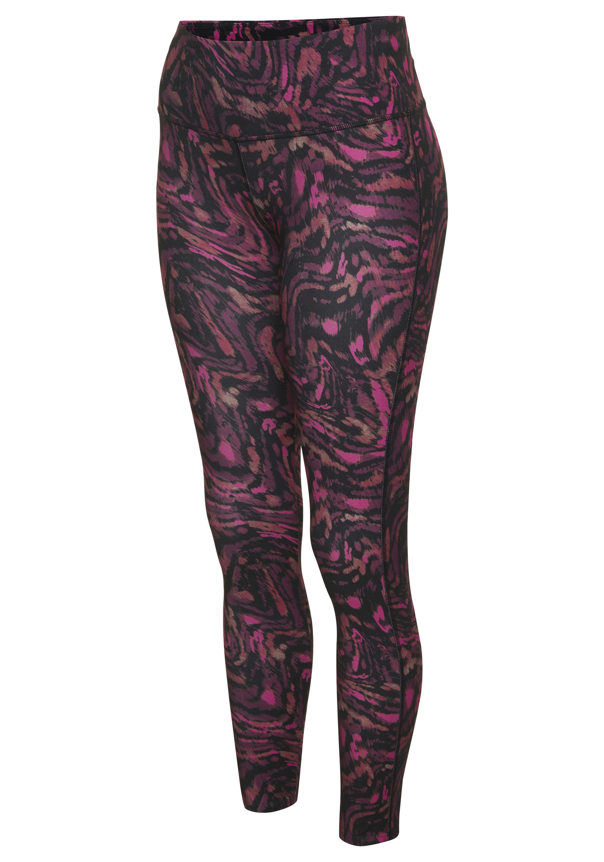 active by Lascana Legging Abstracte patroon