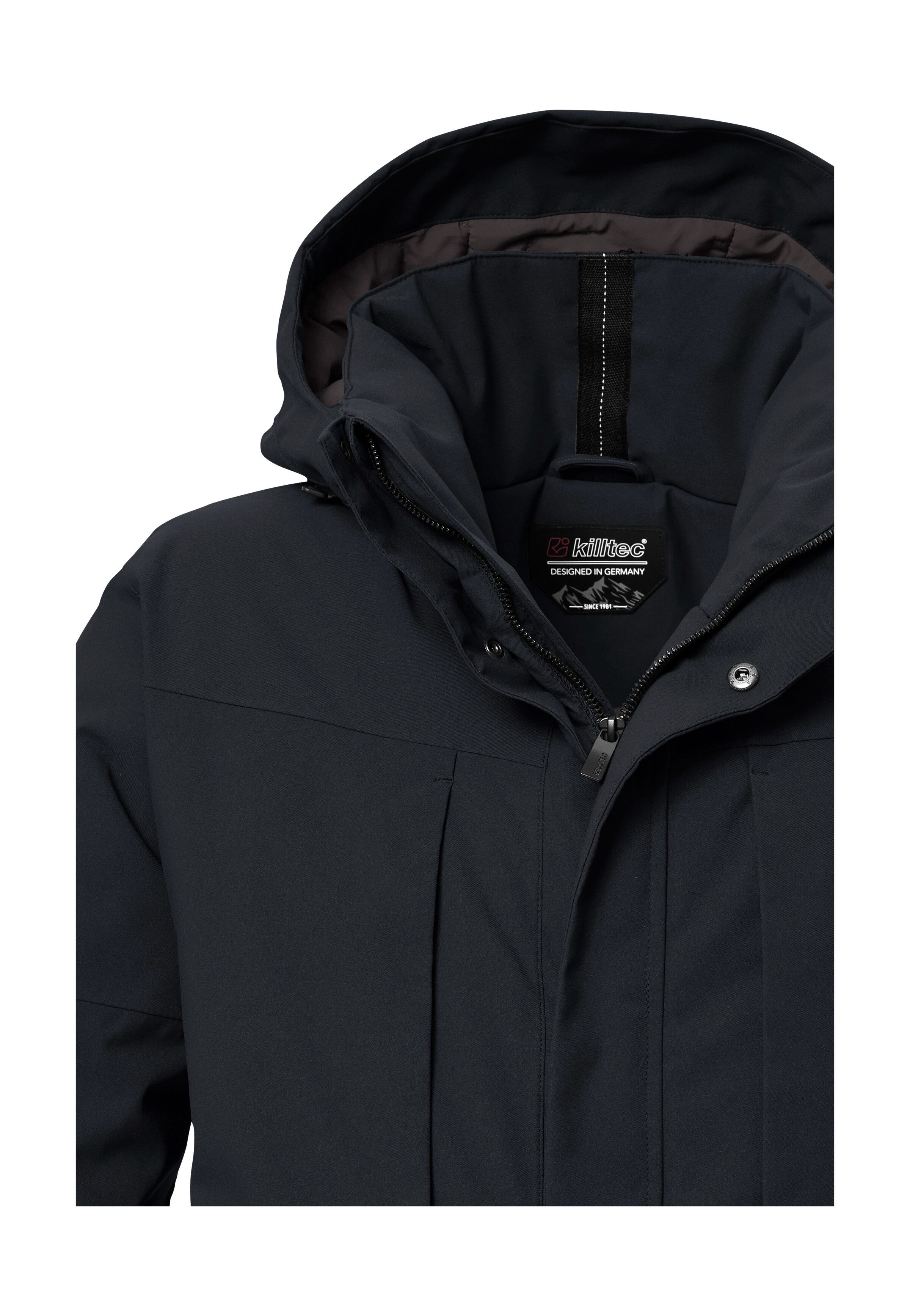 Killtec Parka KOW 80 MN PRK Water- en winddichte functionele parka ademend gerecycled