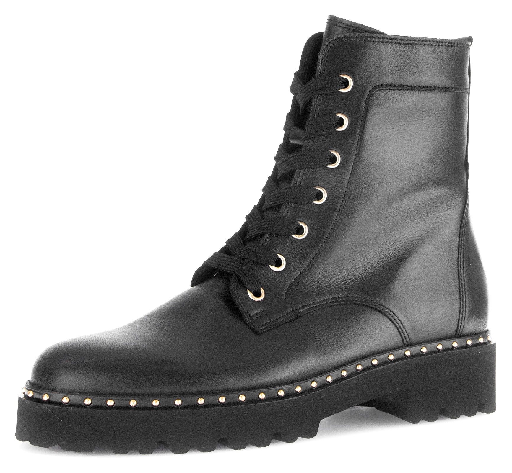 Gabor Veterschoenen blokhak, veterschoen, enkellaars, laarzen met best fitting-uitrusting