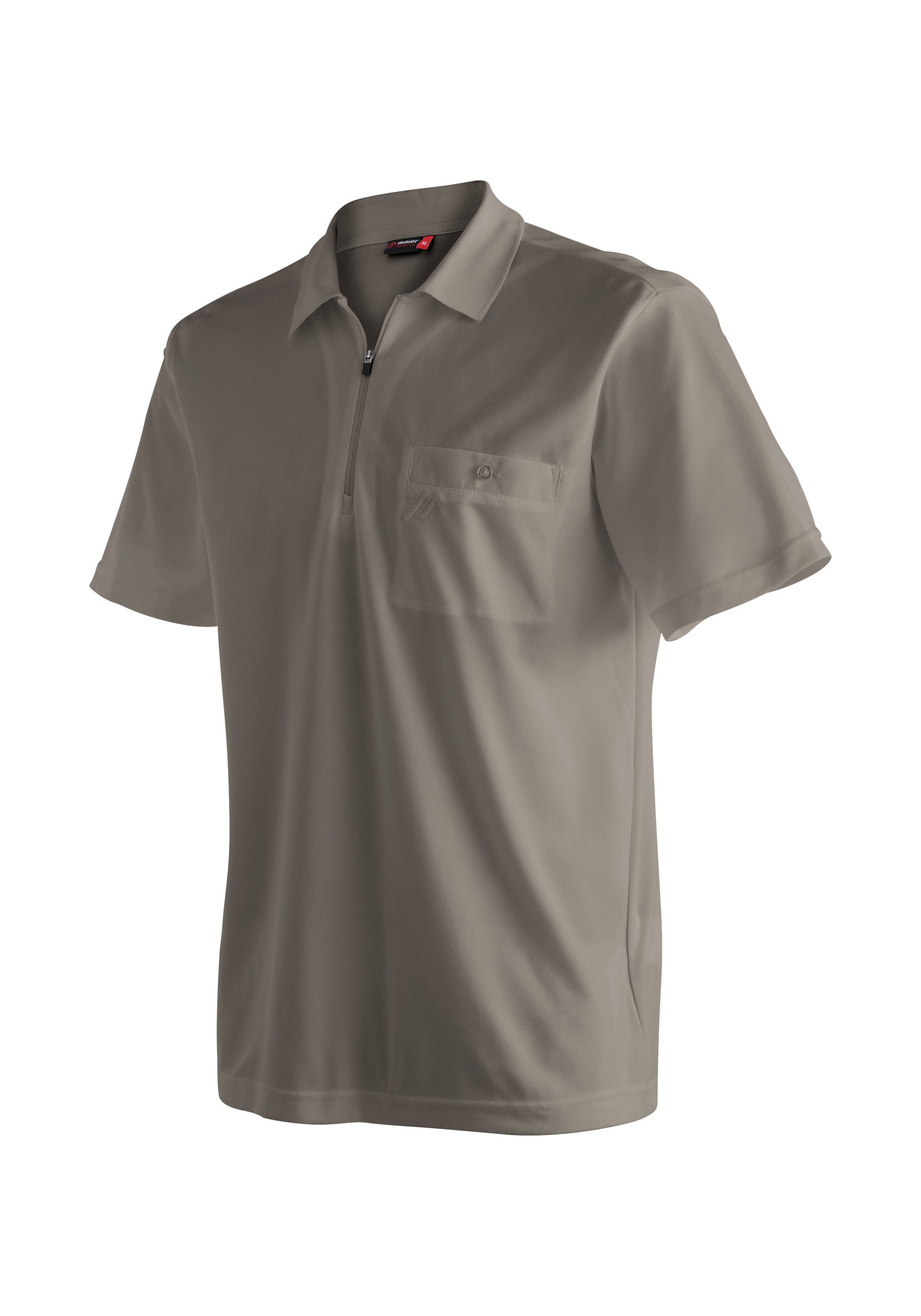 Maier Sports Functioneel shirt Arwin 2.0 Is bij uitstek geschikt voor wandelingen en vrijetijdsactiviteiten heren t-shirts maat XXL beige