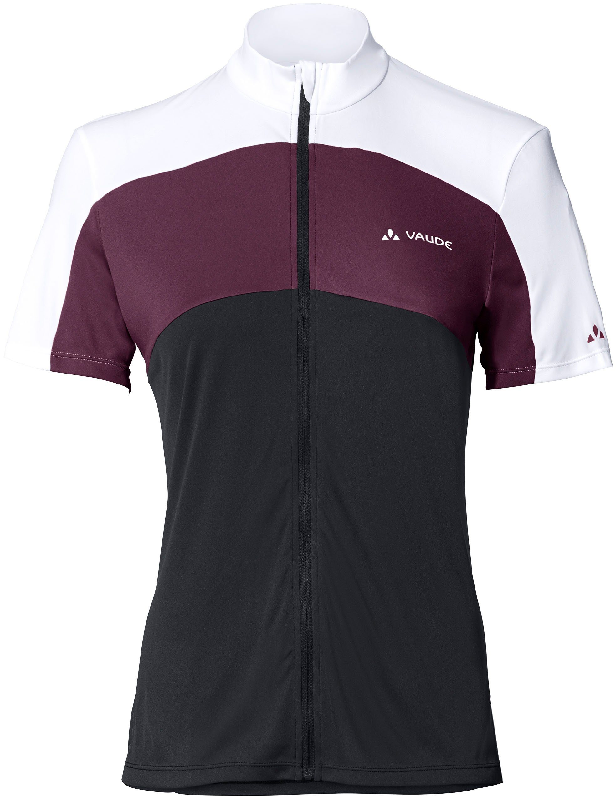 VAUDE Fietsshirt Women's Matera FZ Tricot Fiets shirt colorblocking (1-delig)
