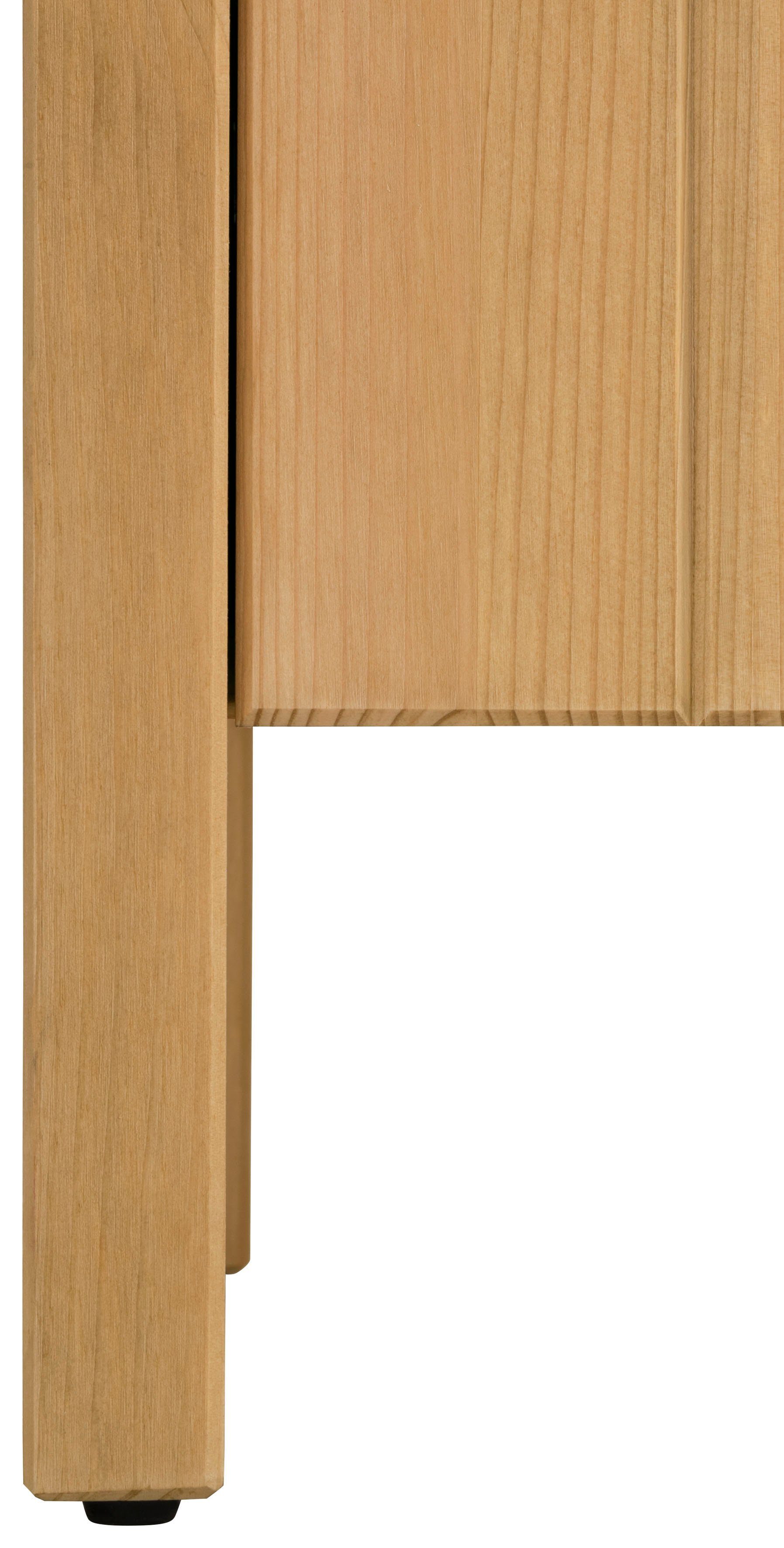 Home affaire Hoge kast TINA Badkamermeubel, kast, breedte 57 cm, massief hout