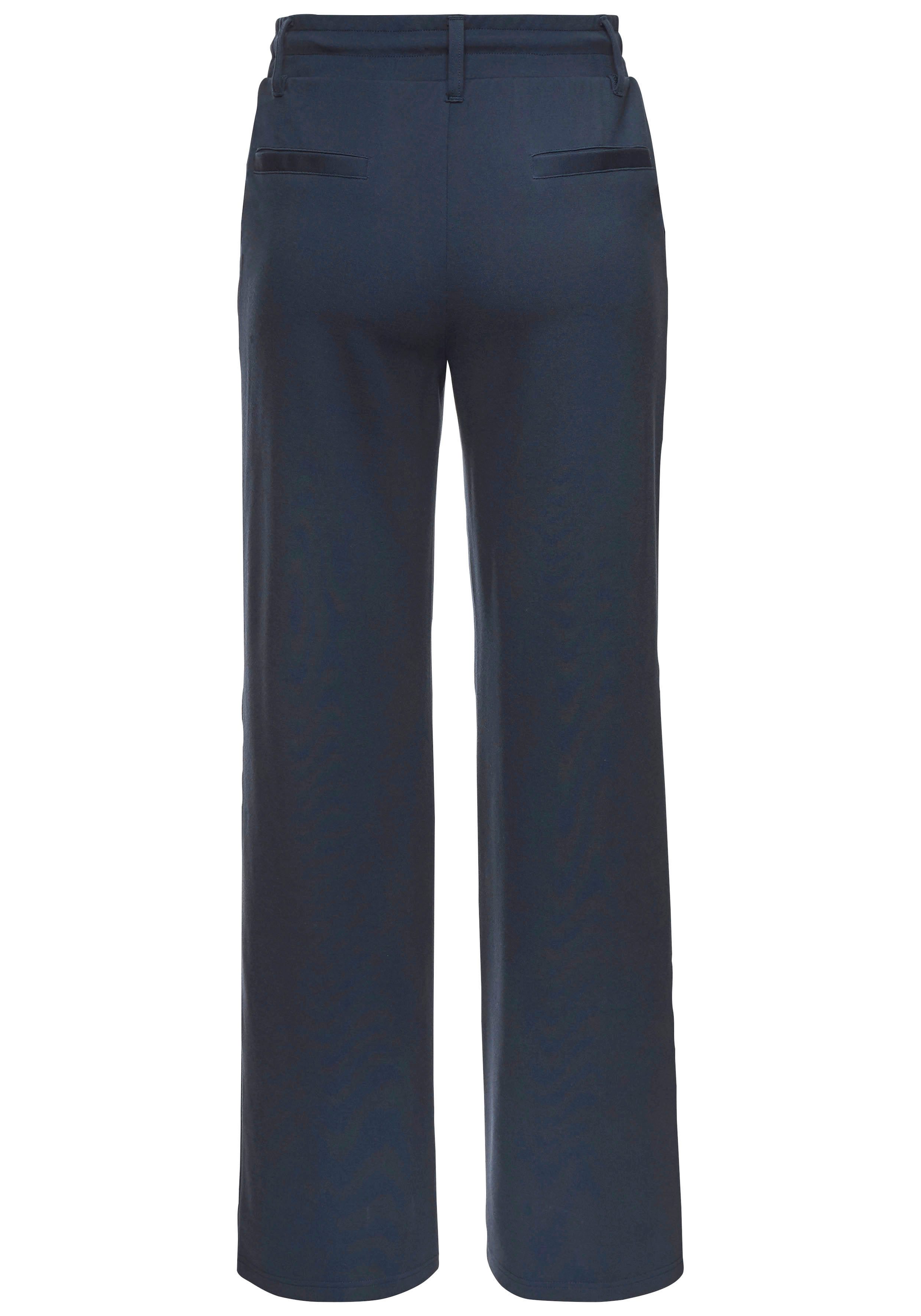 Lascana Homewearbroek in zacht vloeiend materiaal, loungewear