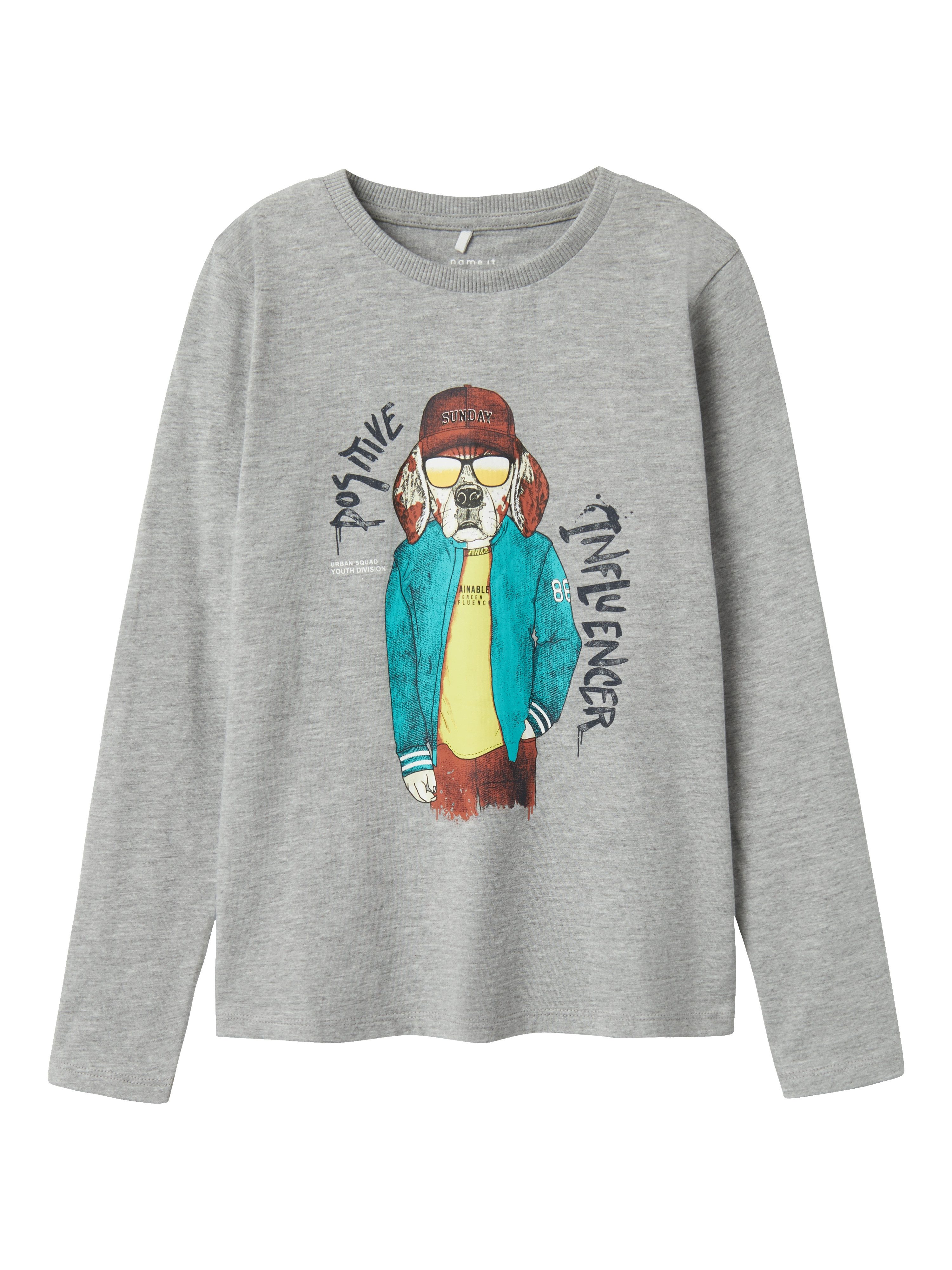 Name It Shirt met lange mouwen NKMSEMONS LS NREG TOP