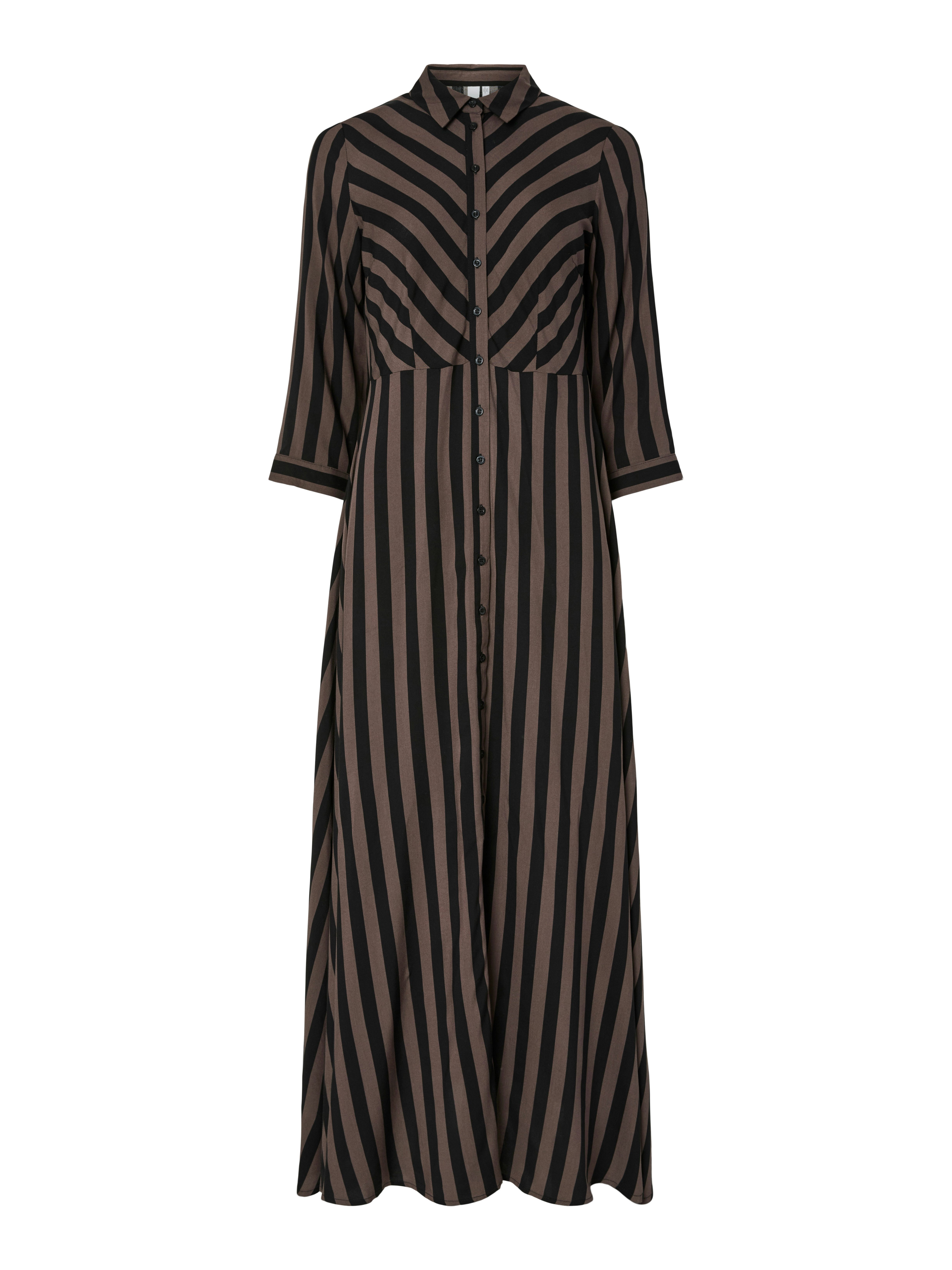 Y.A.S Jurk met overhemdkraag YASSAVANNA LONG SHIRT DRESS
