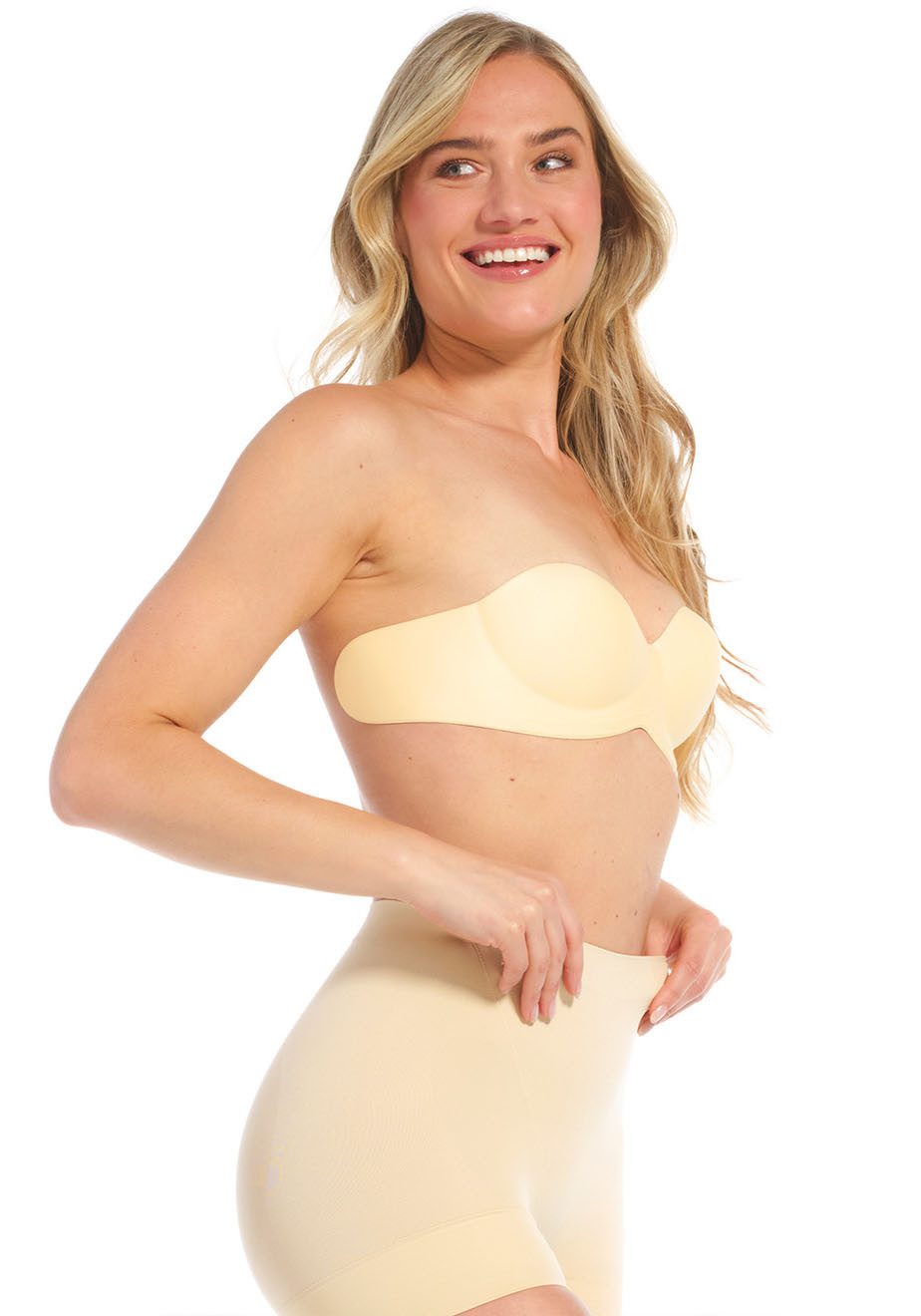 Magic Body Fashion Plak-bh Wing Bra Zijflappen voor extra steun