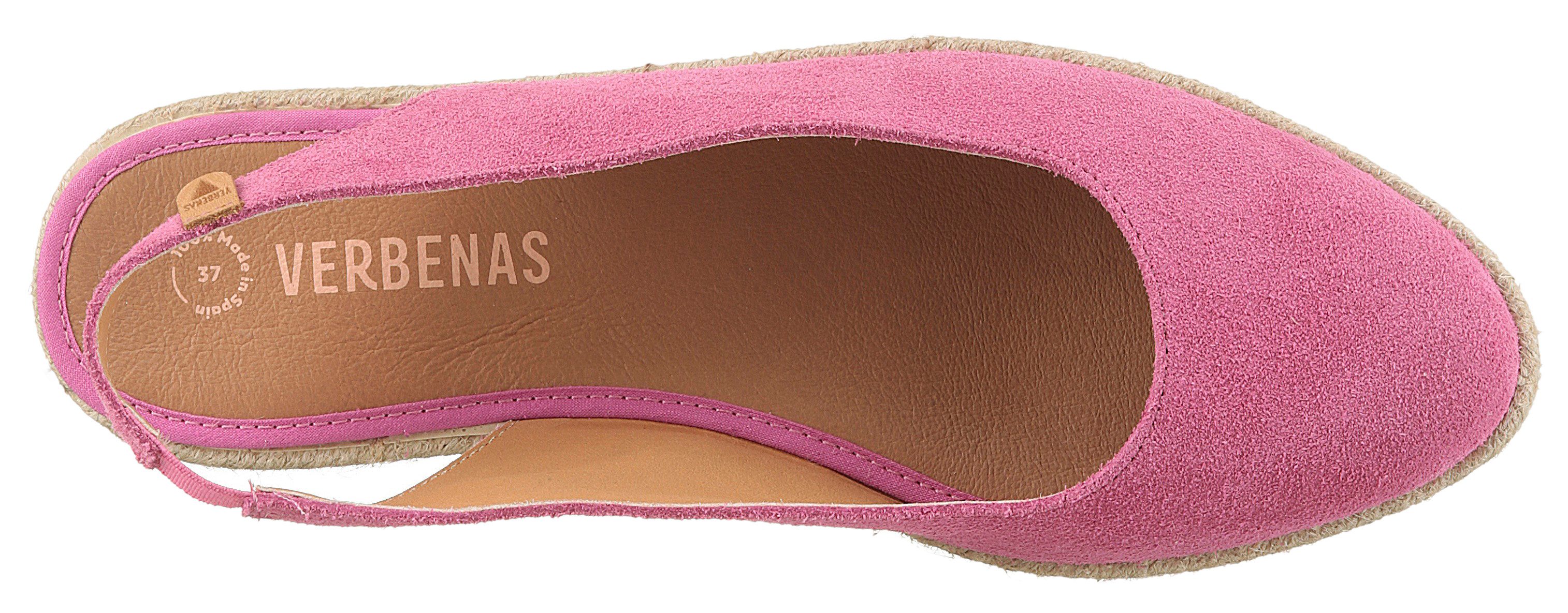 VERBENAS Sandalen met slingbandje Kiara Serraje