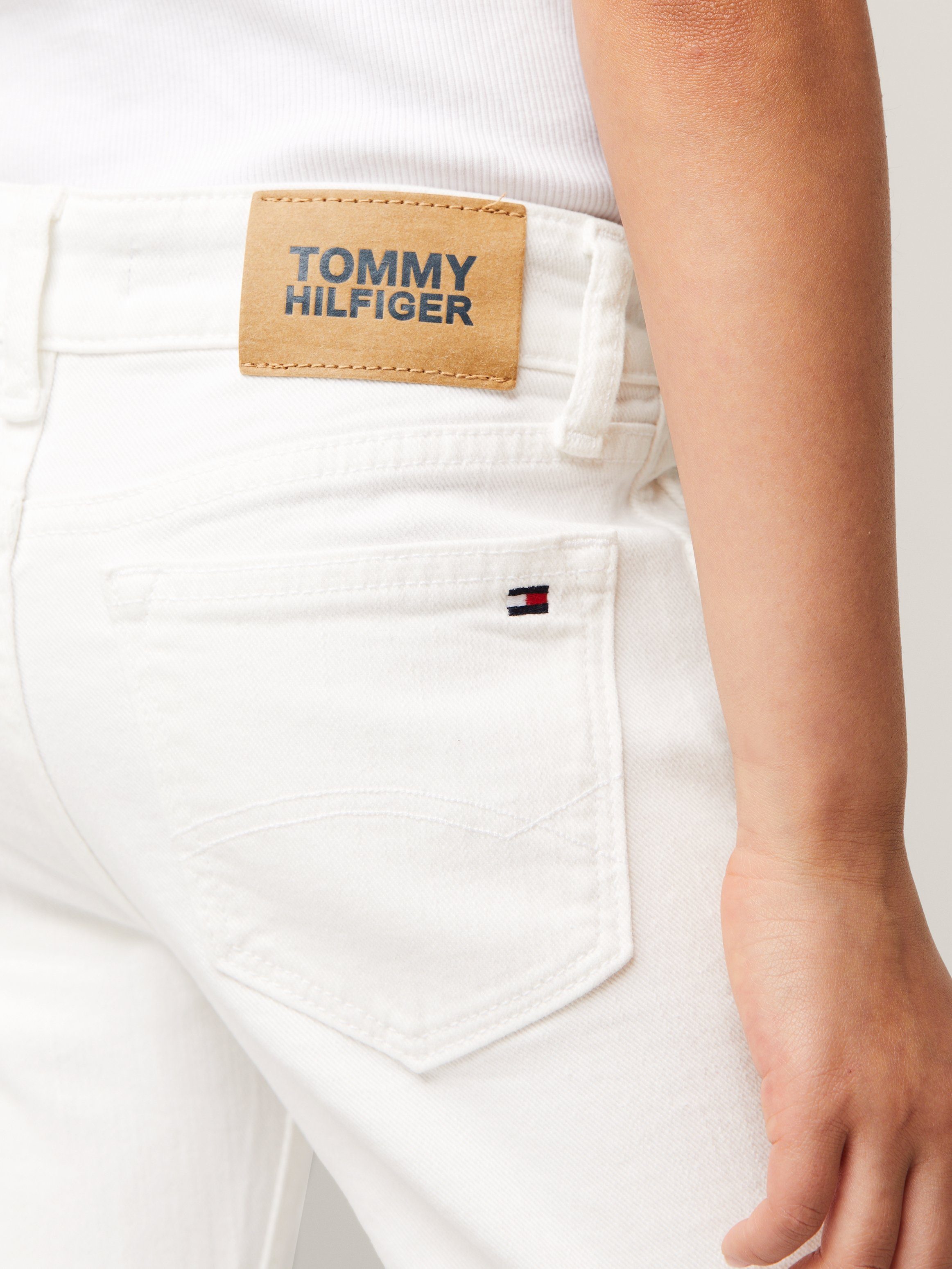 Tommy Hilfiger Slim fit jeans NORA WHITE Kinderen tot 16 jaar