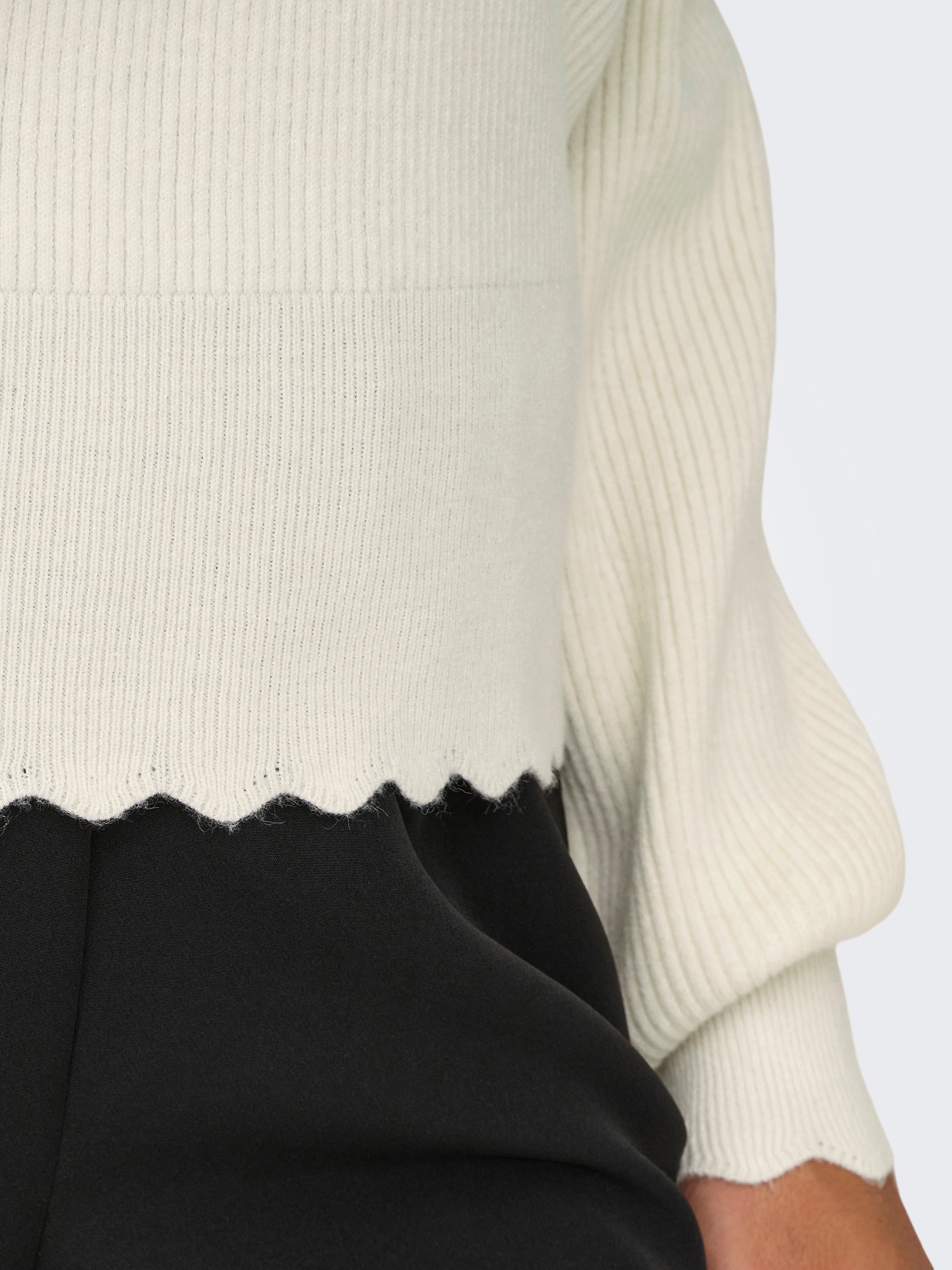 Only Trui met ronde hals ONLIBI LS O-NECK NOOS KNT