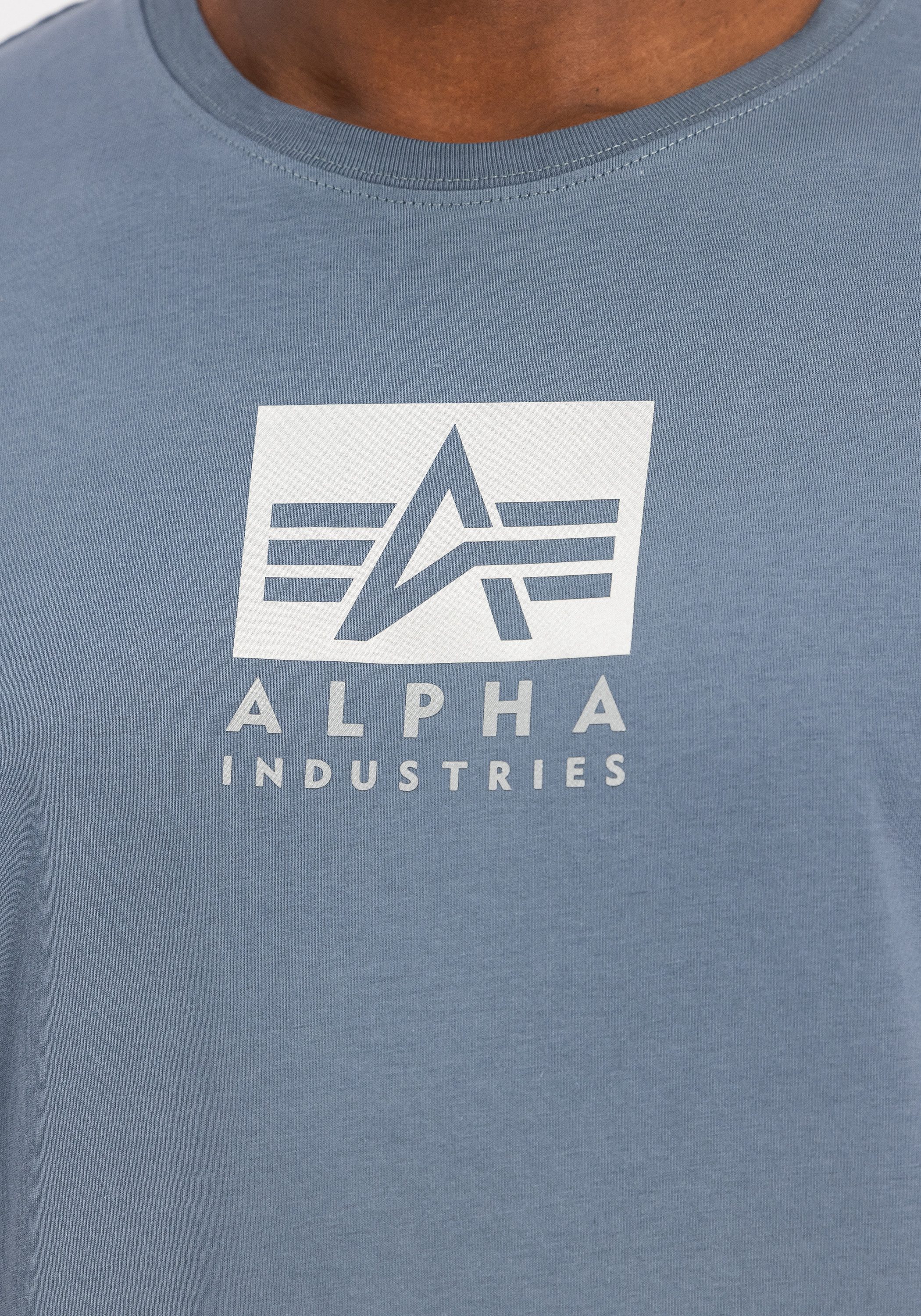 Alpha Industries T-shirt Alpha Industries Men - T-Shirts Satin Logo T-Shirt