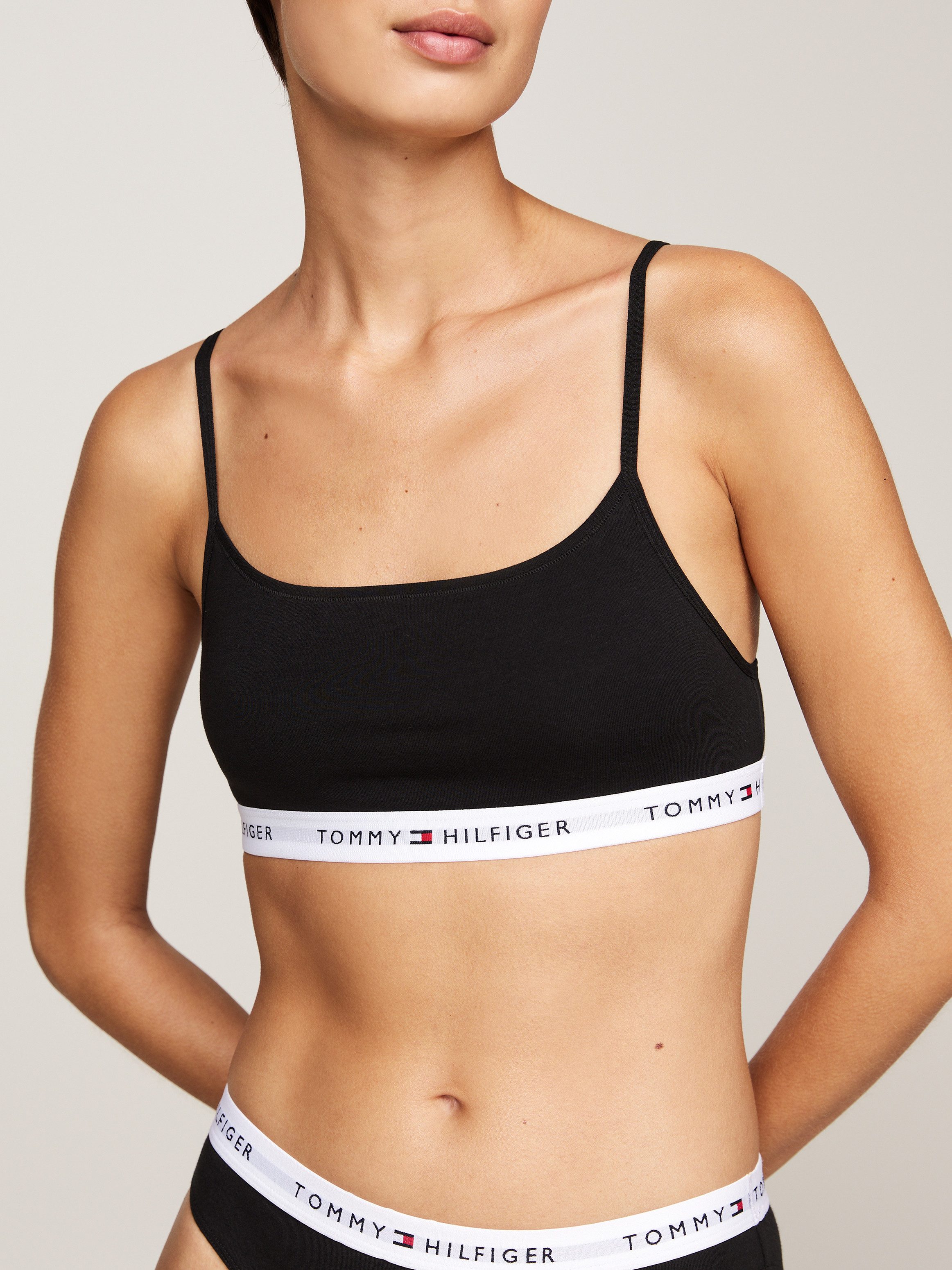 Tommy Hilfiger Underwear Bralette-bh 2 PACK BRALETTE met een logo-opschrift (set, 2-delig, 2 stuks)