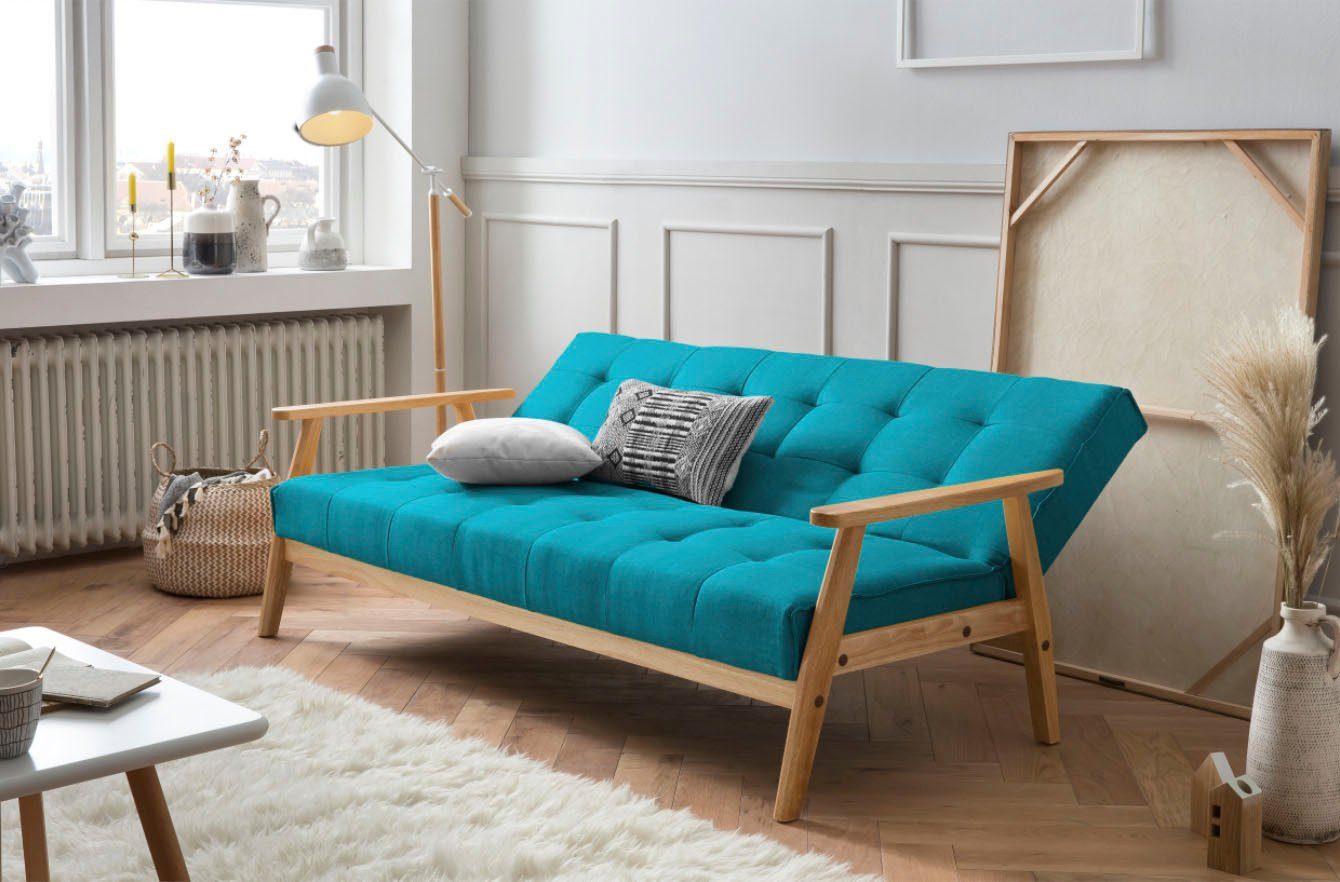 SalesFever Slaapbank Skagen, Sofa, 3-Sitzer Met 60° relax- en slaapfunctie