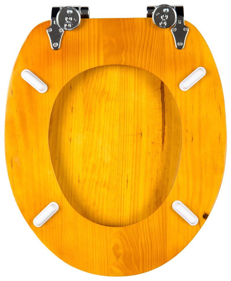 Sanilo Toiletzitting Hout met soft-closemechanisme