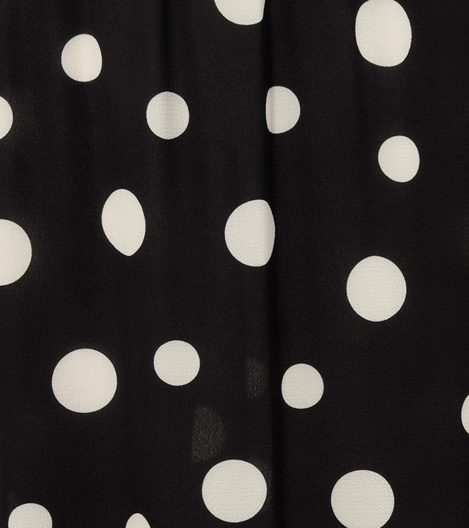 Aniston SELECTED Maxirok met grote stippenprint en elastische rubberband - nieuwe collectie
