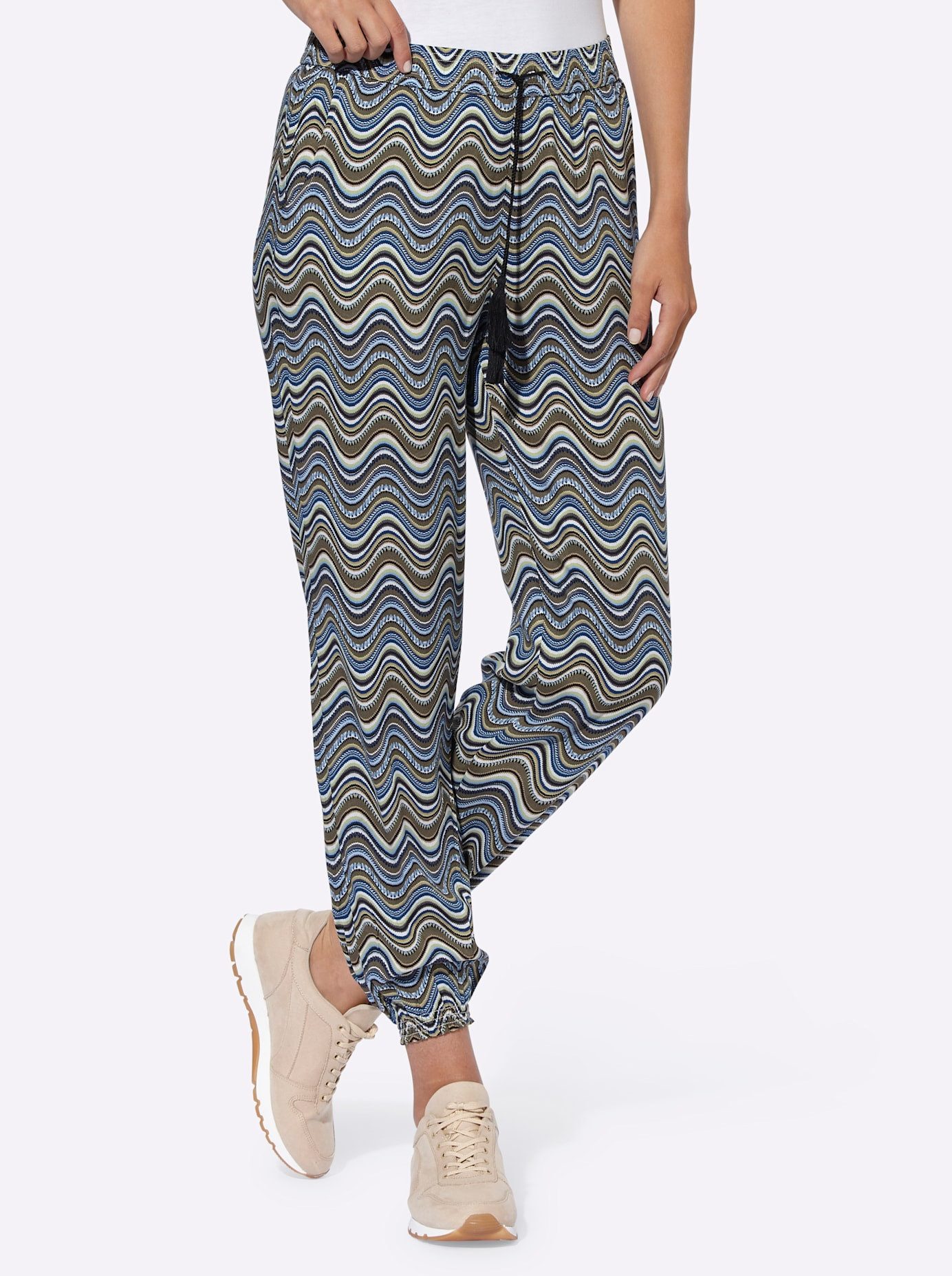 heine Geweven broek