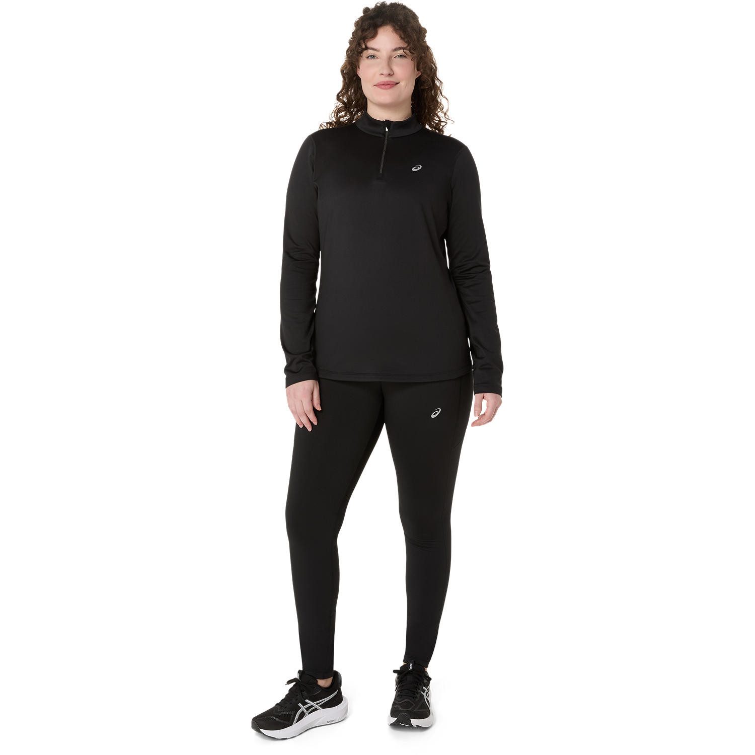 Asics Runningshirt ASICS CORE LS 1/2 ZIP WINTER TOP