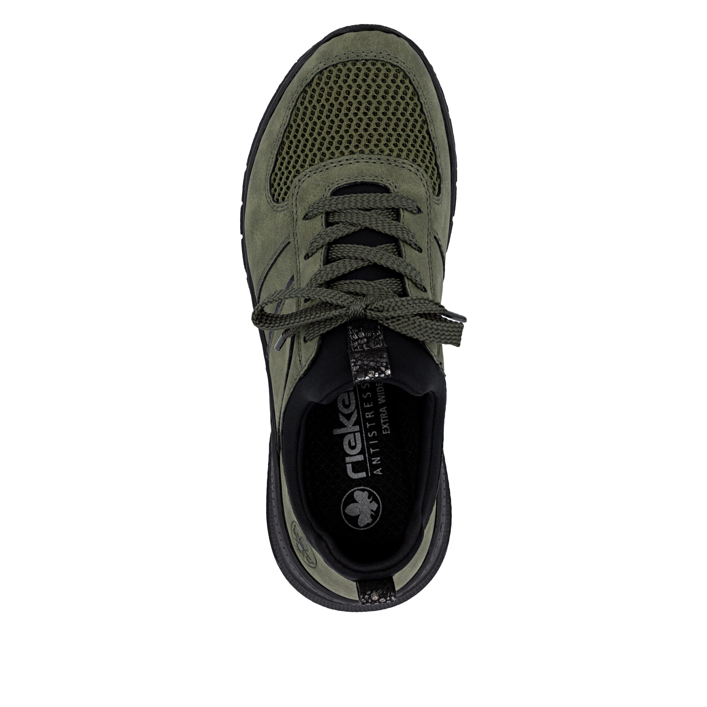 Rieker Slip-on sneakers Instapschoen, lage schoen, vrijetijdssneaker, zachte MemoSoft-binnenzool