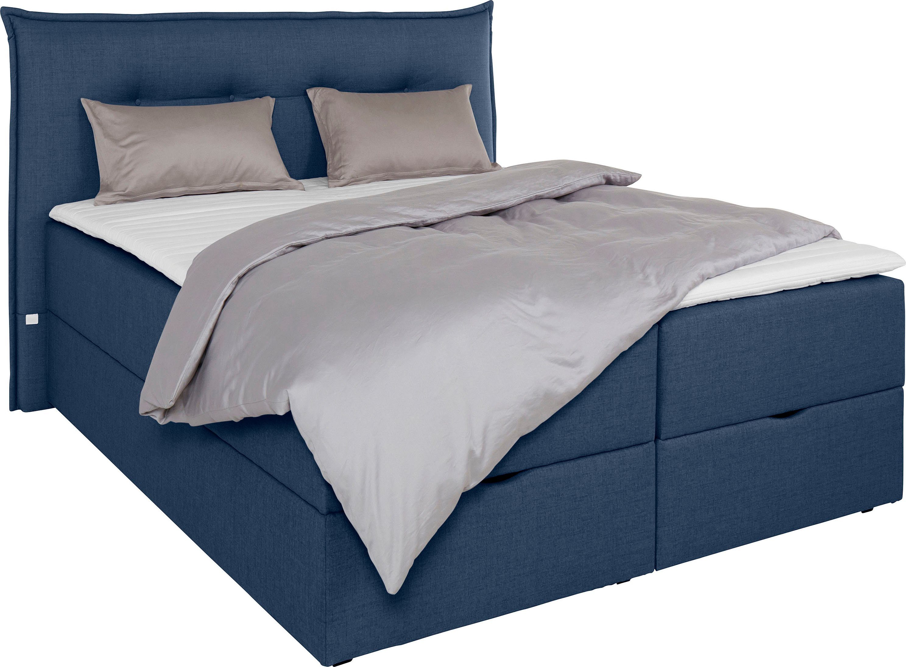 andas Boxspring Lichtgewicht inclusief bedkist & topmatras, in 4 breedten en 2 hardheden