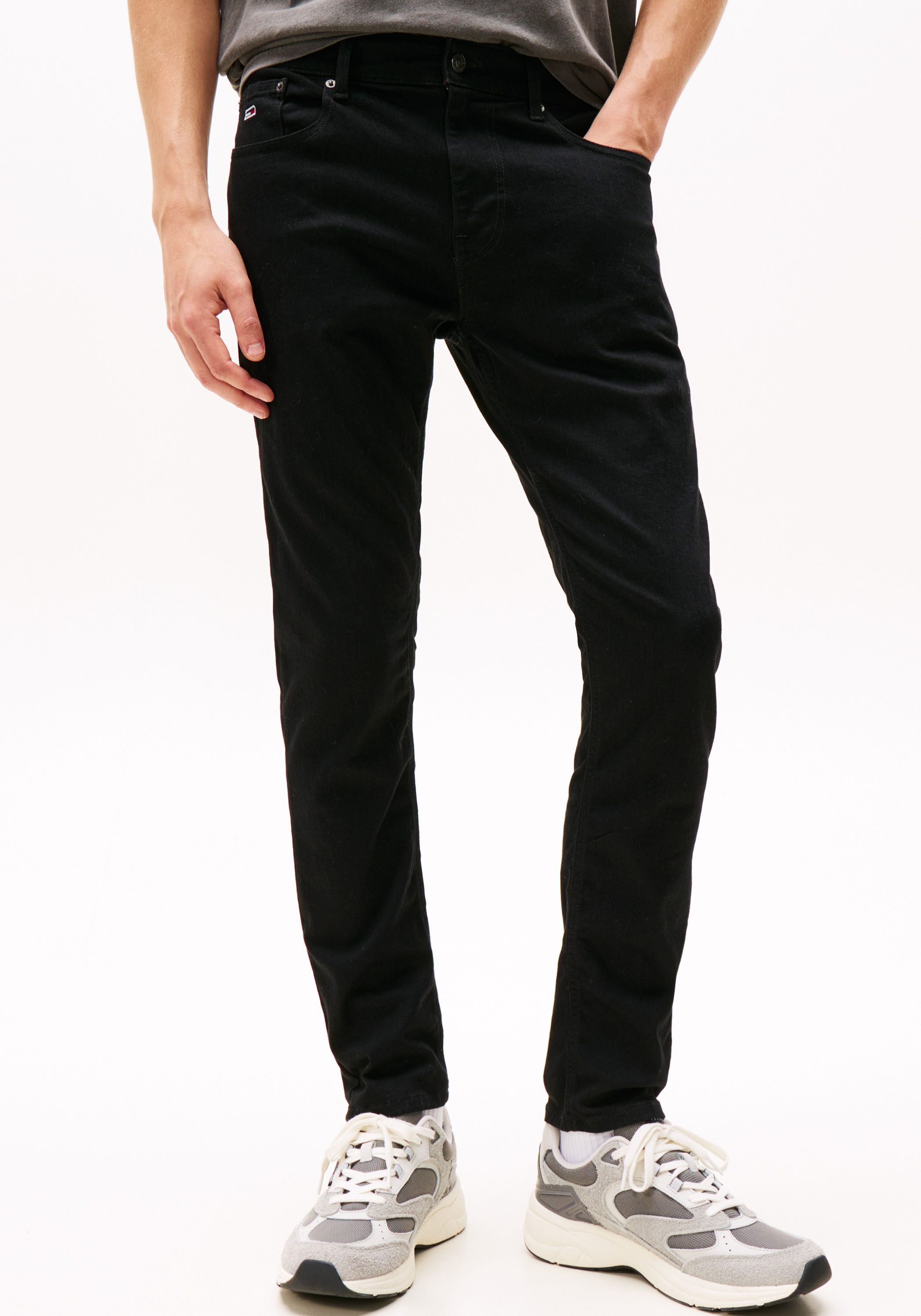 TOMMY JEANS Slim fit jeans AUSTIN SLIM TPRD smal toelopende pijpen