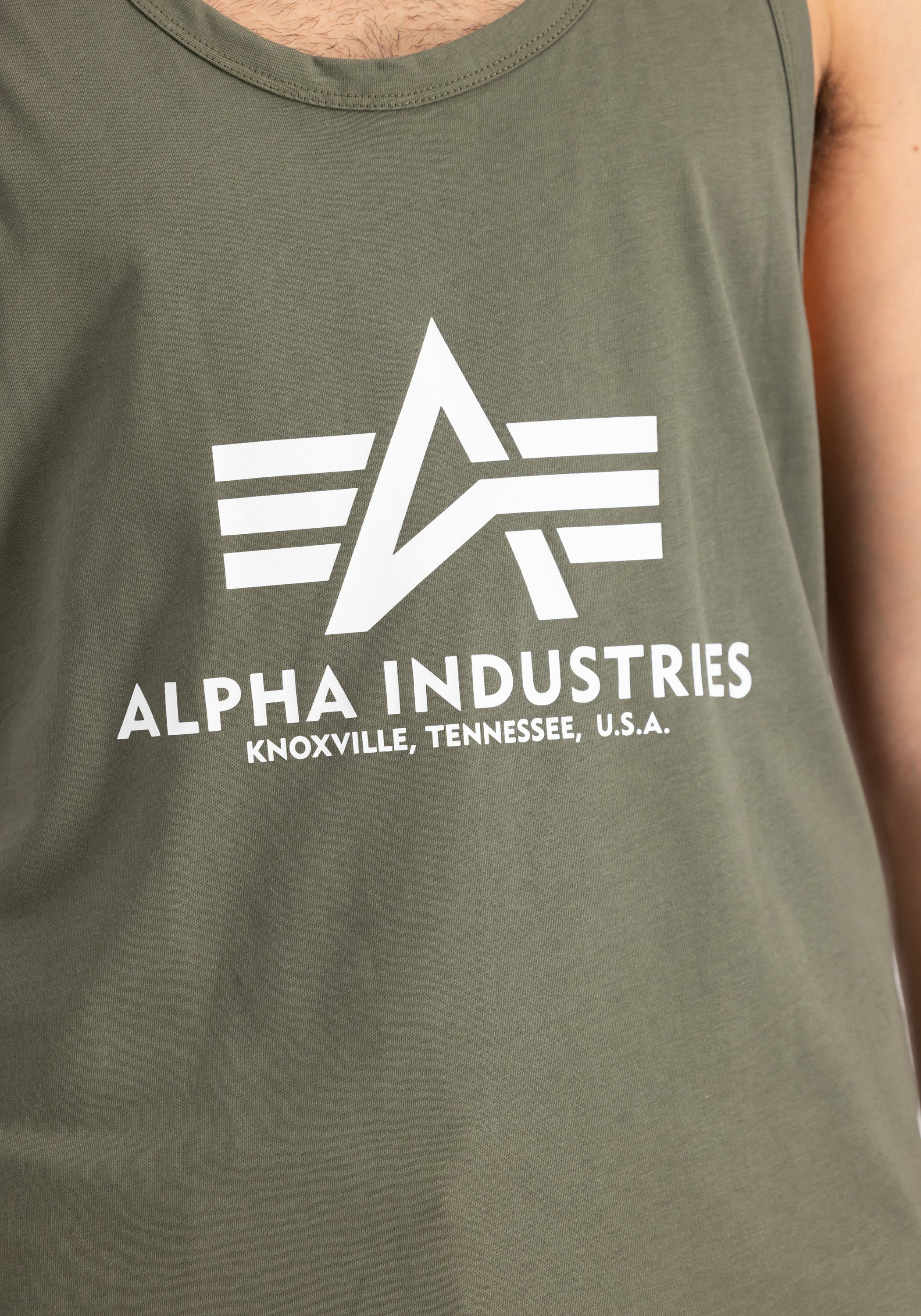 Alpha Industries Muscle-shirt Alpha Industries Mann - T-shirts Basic Tank Body Building