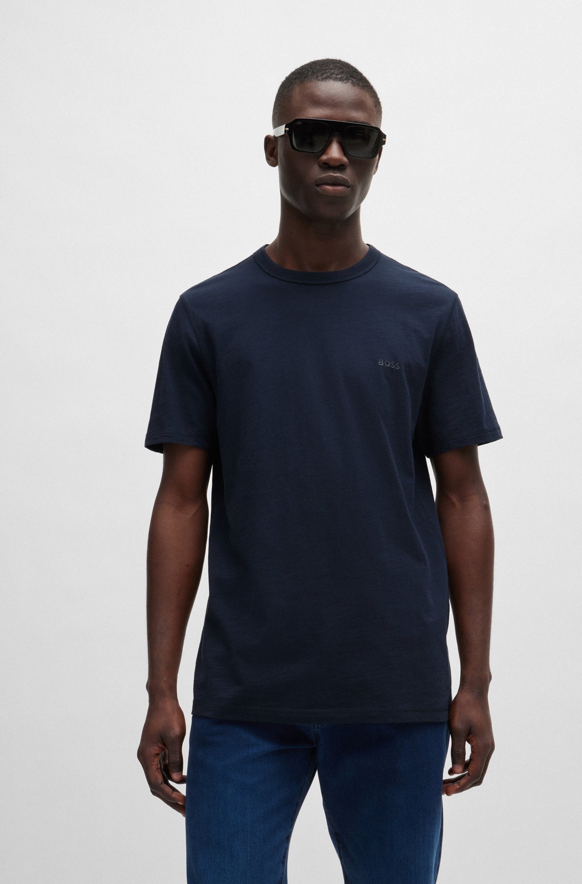 Boss Orange T-shirt Tegood met een ronde hals