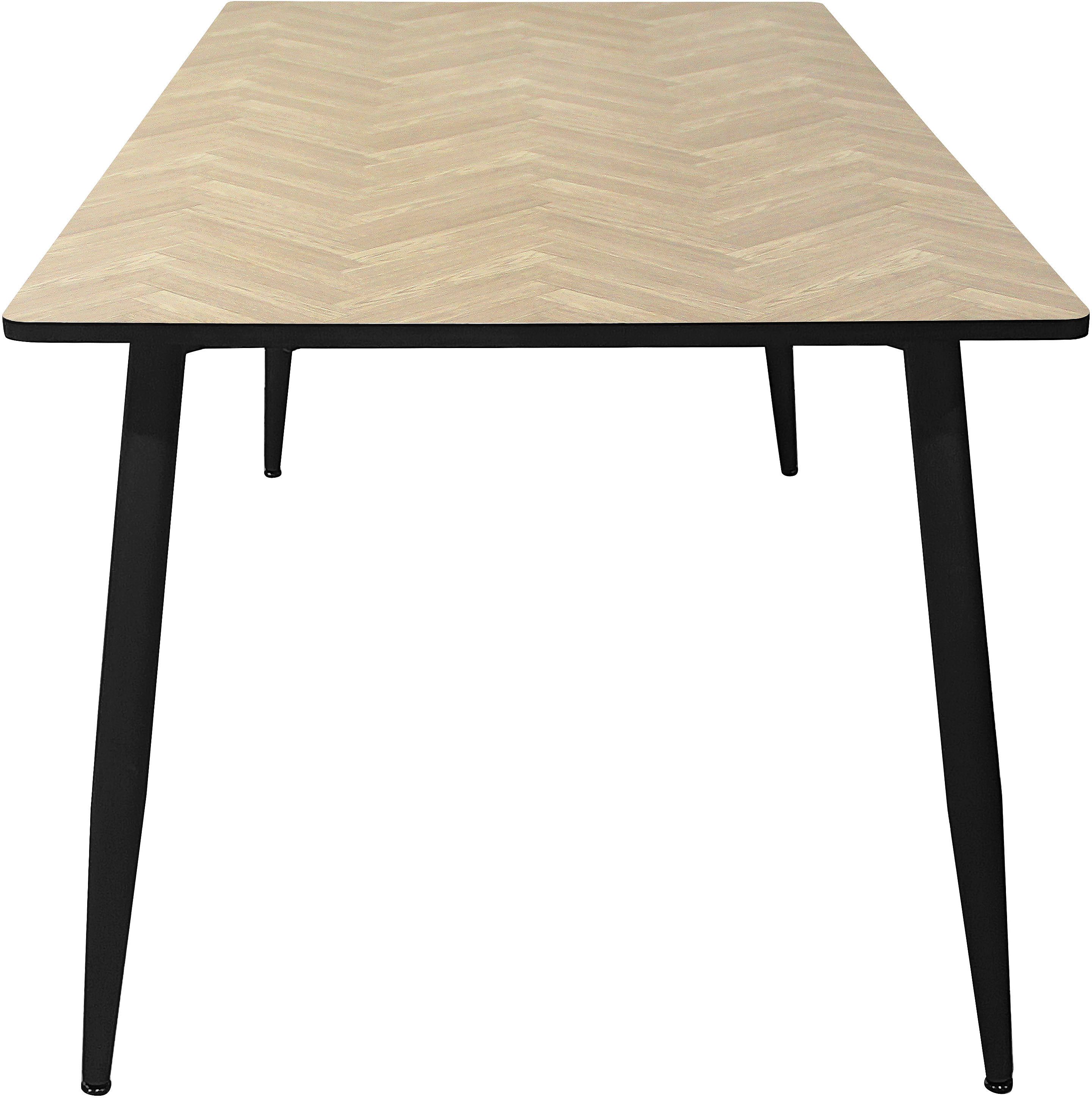 Home affaire Eettafel Arhus in trendy visgraatlook