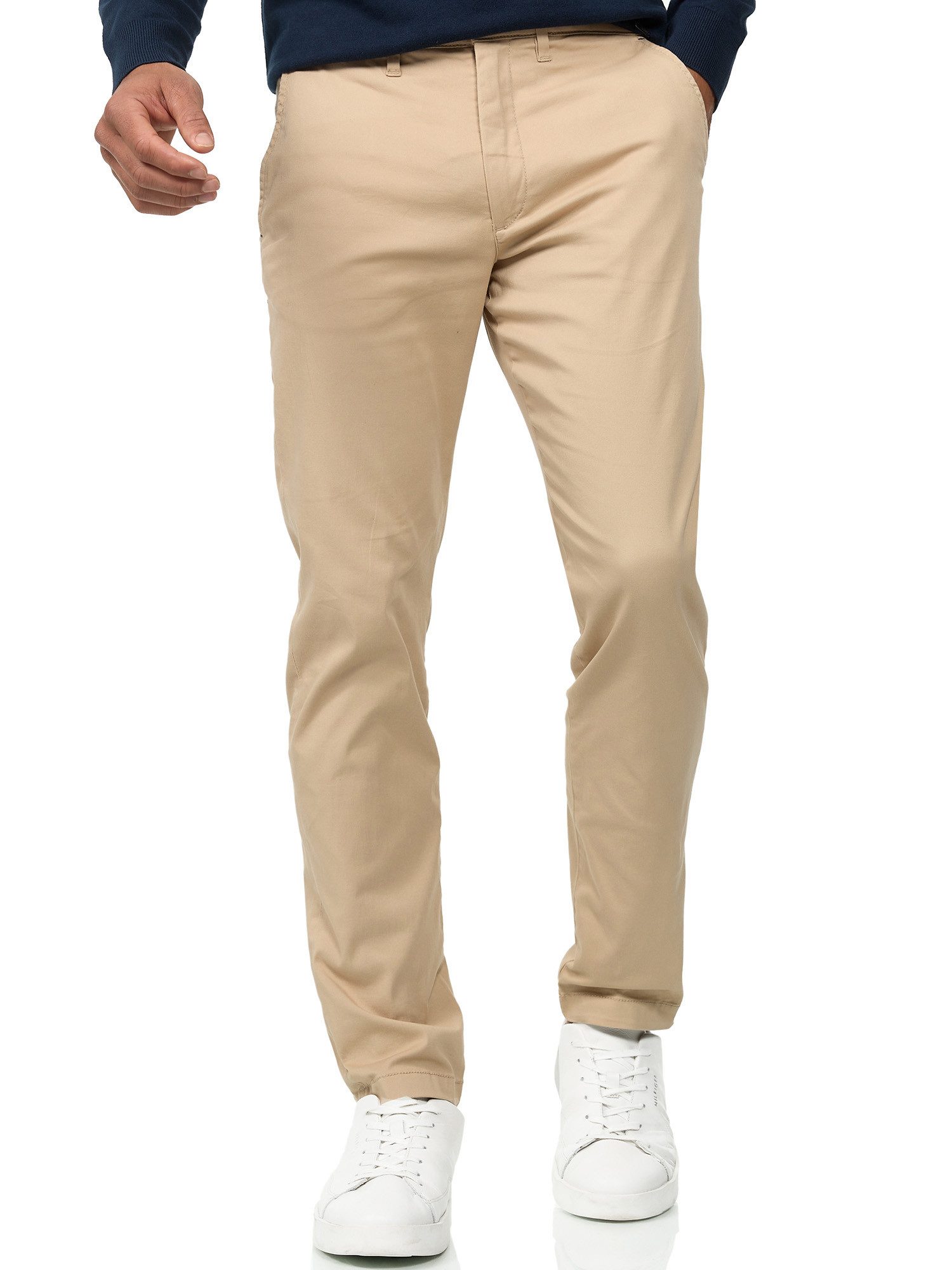 Indicode Chino INRafle heren chino's maat 34 beige