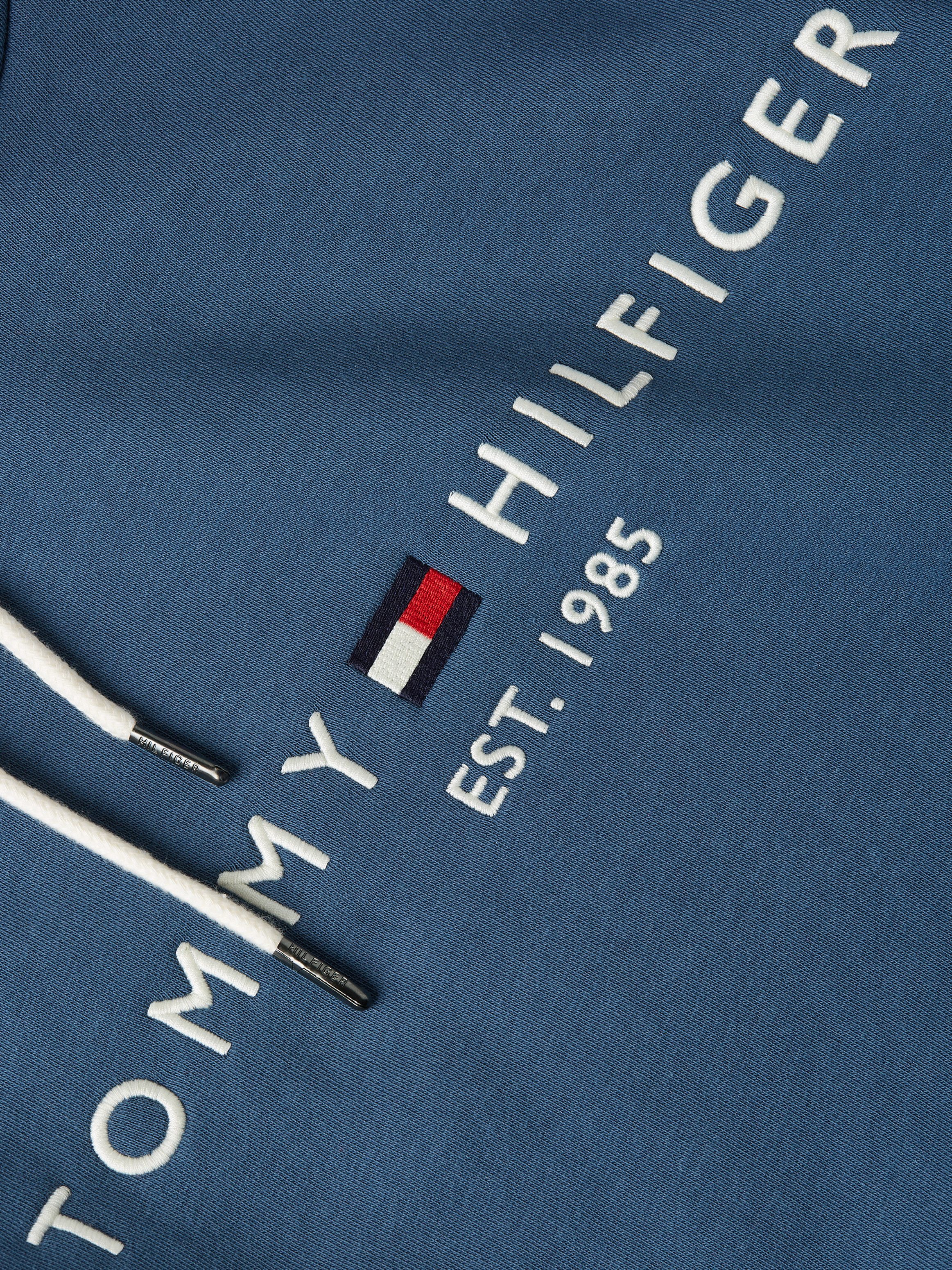 Tommy Hilfiger Hoodie TOMMY LOGO HOODY met capuchon en kangoeroezak