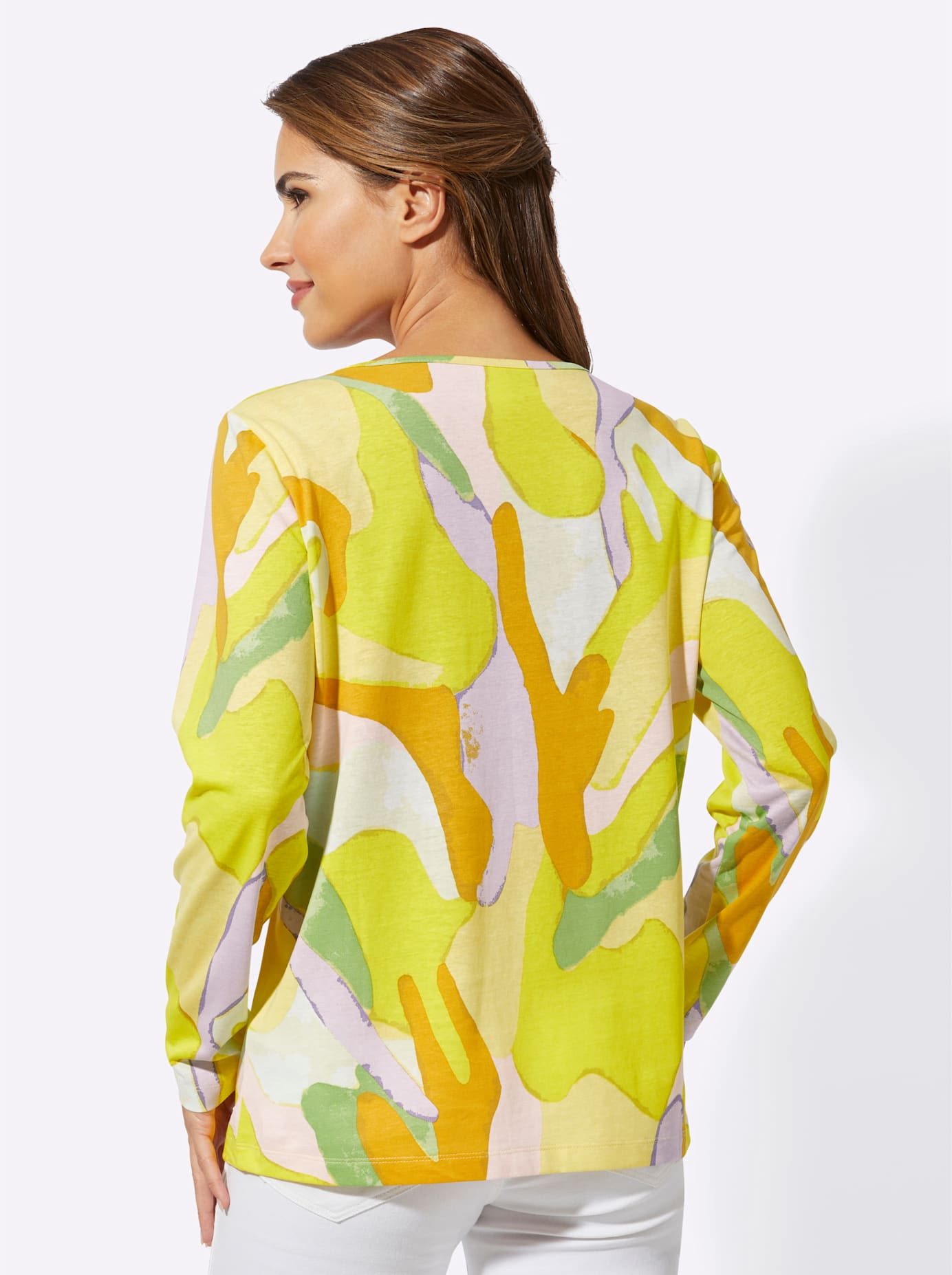 Classic Basics Shirt met lange mouwen Gedessineerd shirt (1-delig)