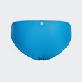 adidas performance bustierbikini 3-stripes bikini in sportief design blauw