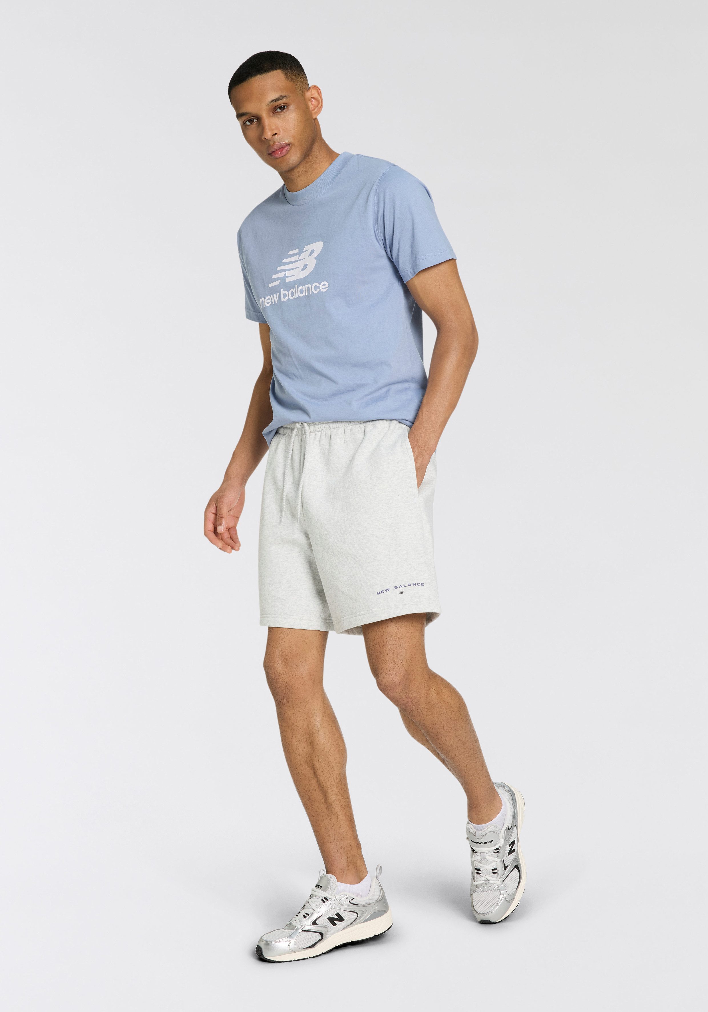 New Balance Sweatshort REIMAGINED FLEECE GRAPHIC SHORT 7"