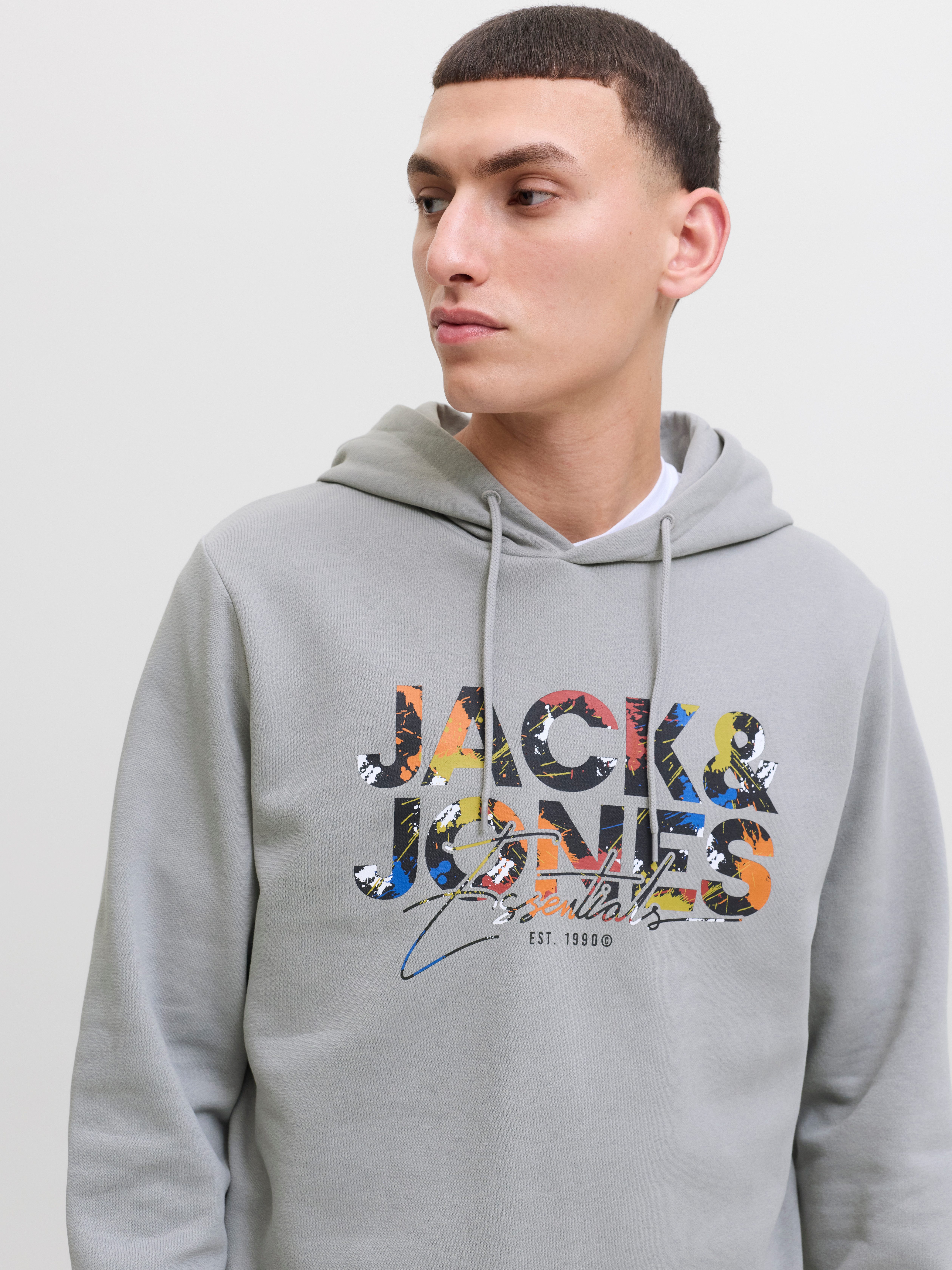 Jack & Jones Hoodie JJGEPLAS SWEAT HOOD