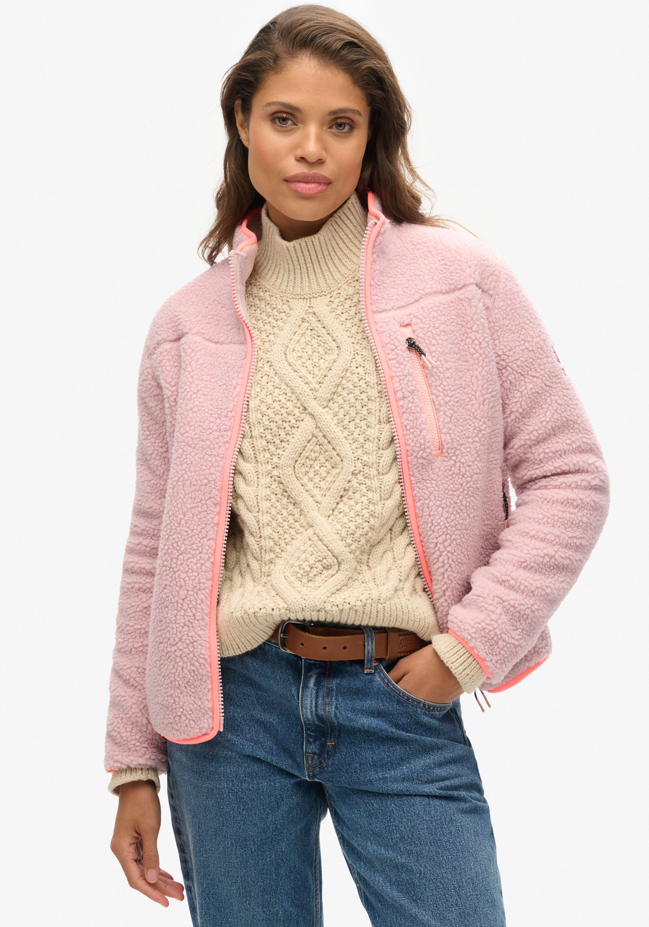 Superdry Fleecejack OUTDOOR FULL ZIP FLEECE